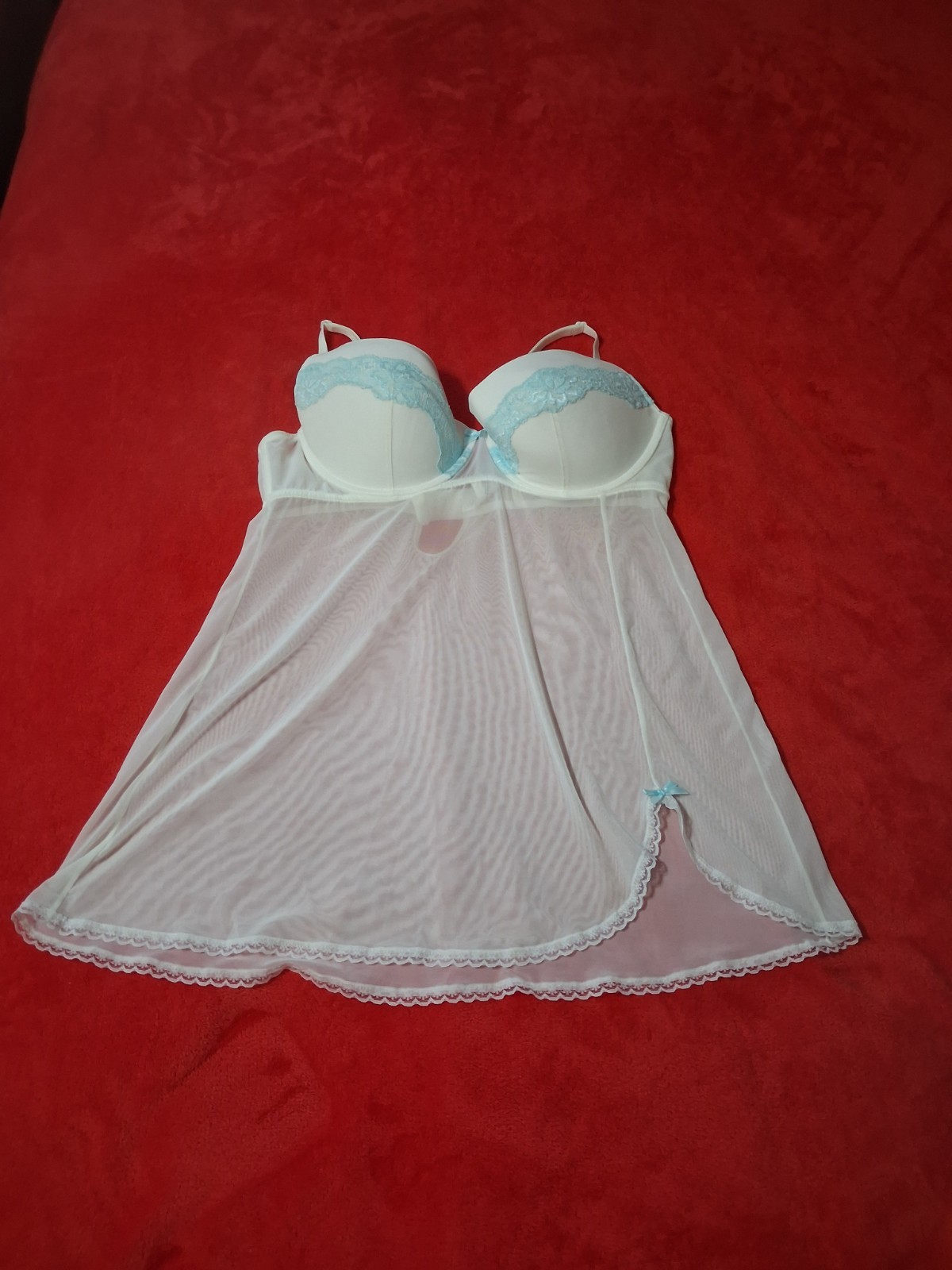 LG Gilligan & O’Malley White Vintage Babydoll Nightie