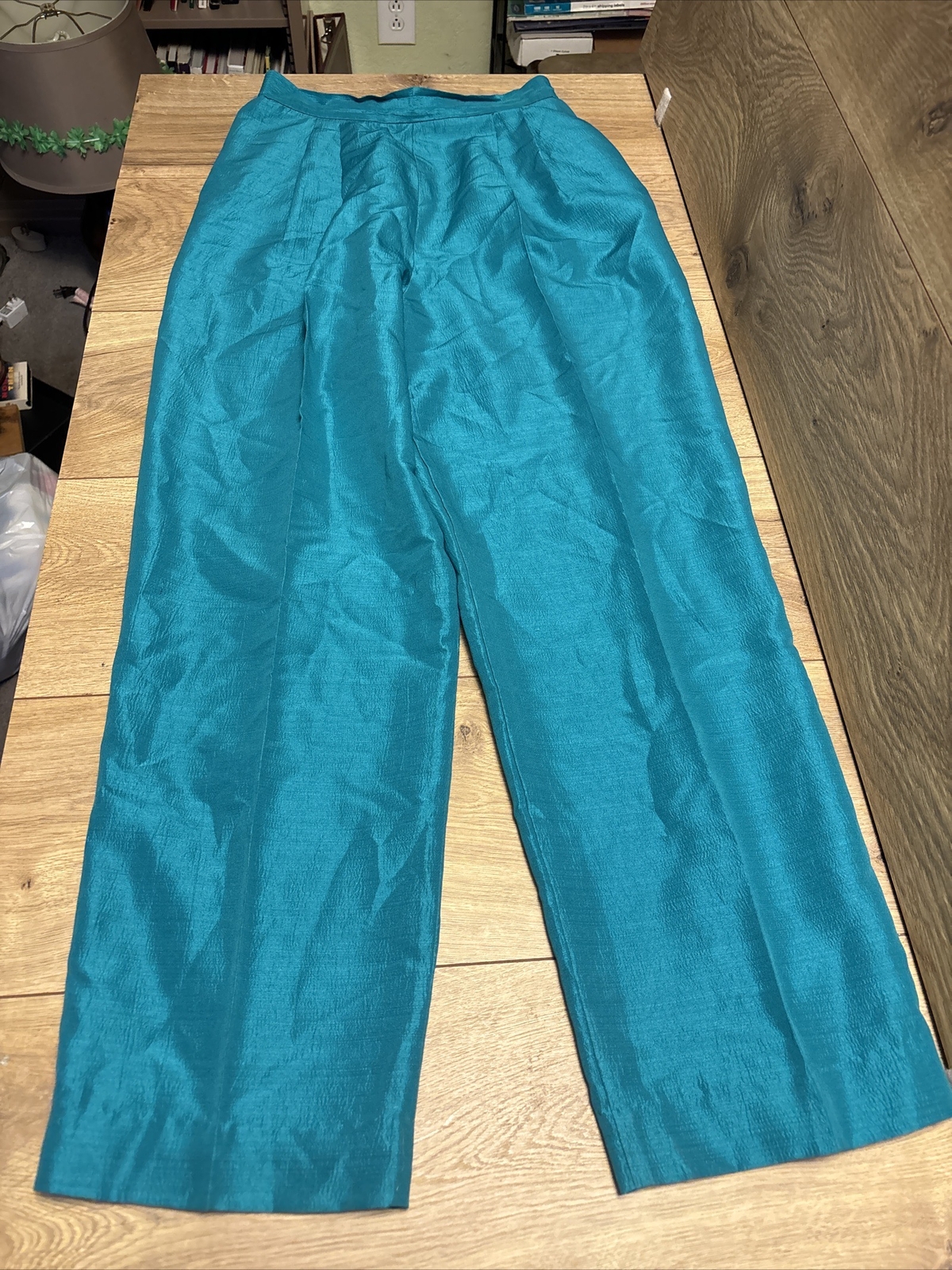 Donovan Galvani Turquoise Size: 8 Ladies Slacks Pants Style 42163 A