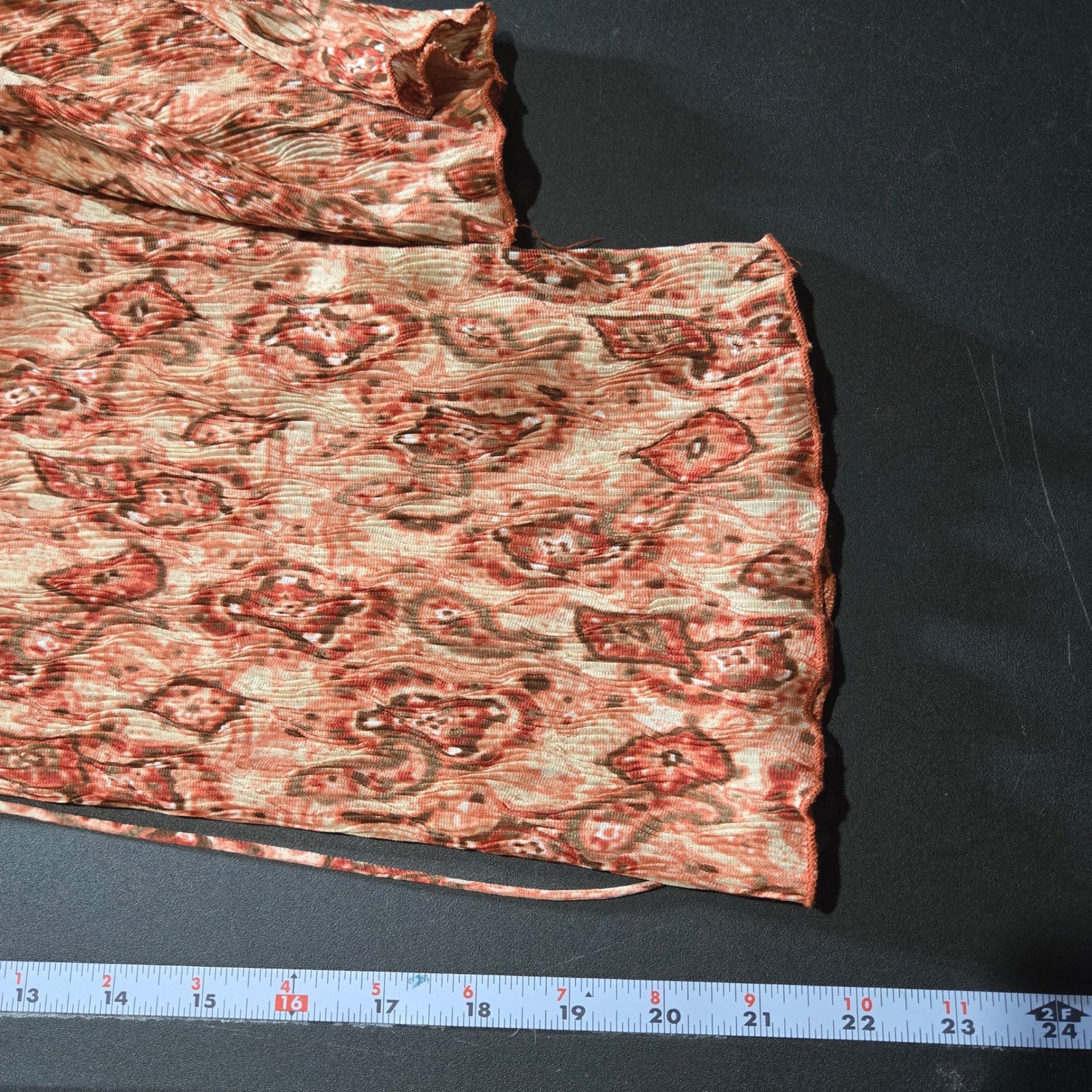 Vintage IZ Byer Paisley Top Medium Y2K Boho Fairy Peasant Hippie Whimsigoth