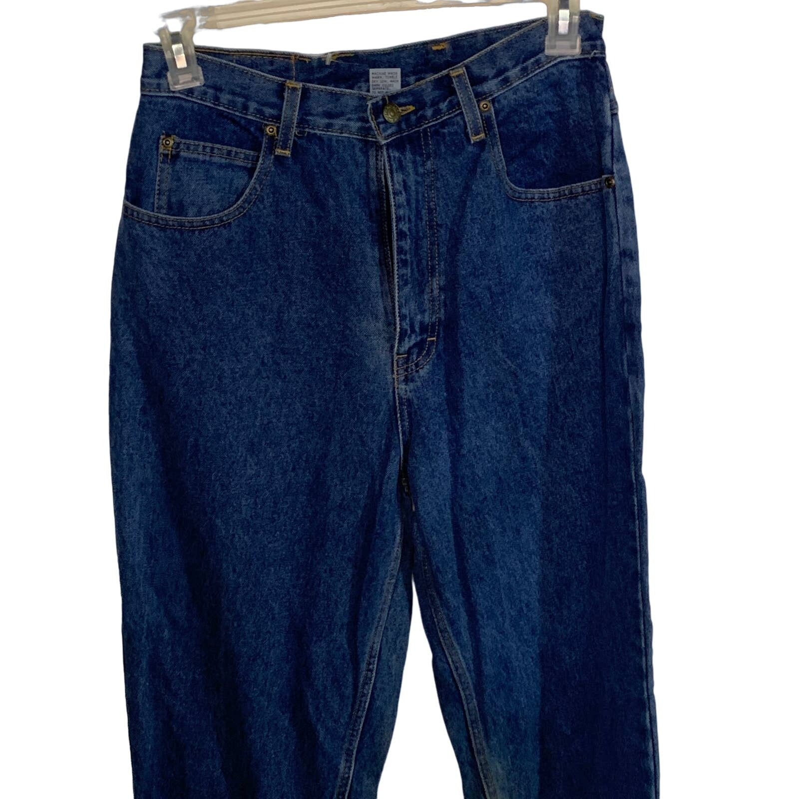 Open trails vintage Deadstock high waist stonewash mom jean 14 short relaxed fit
