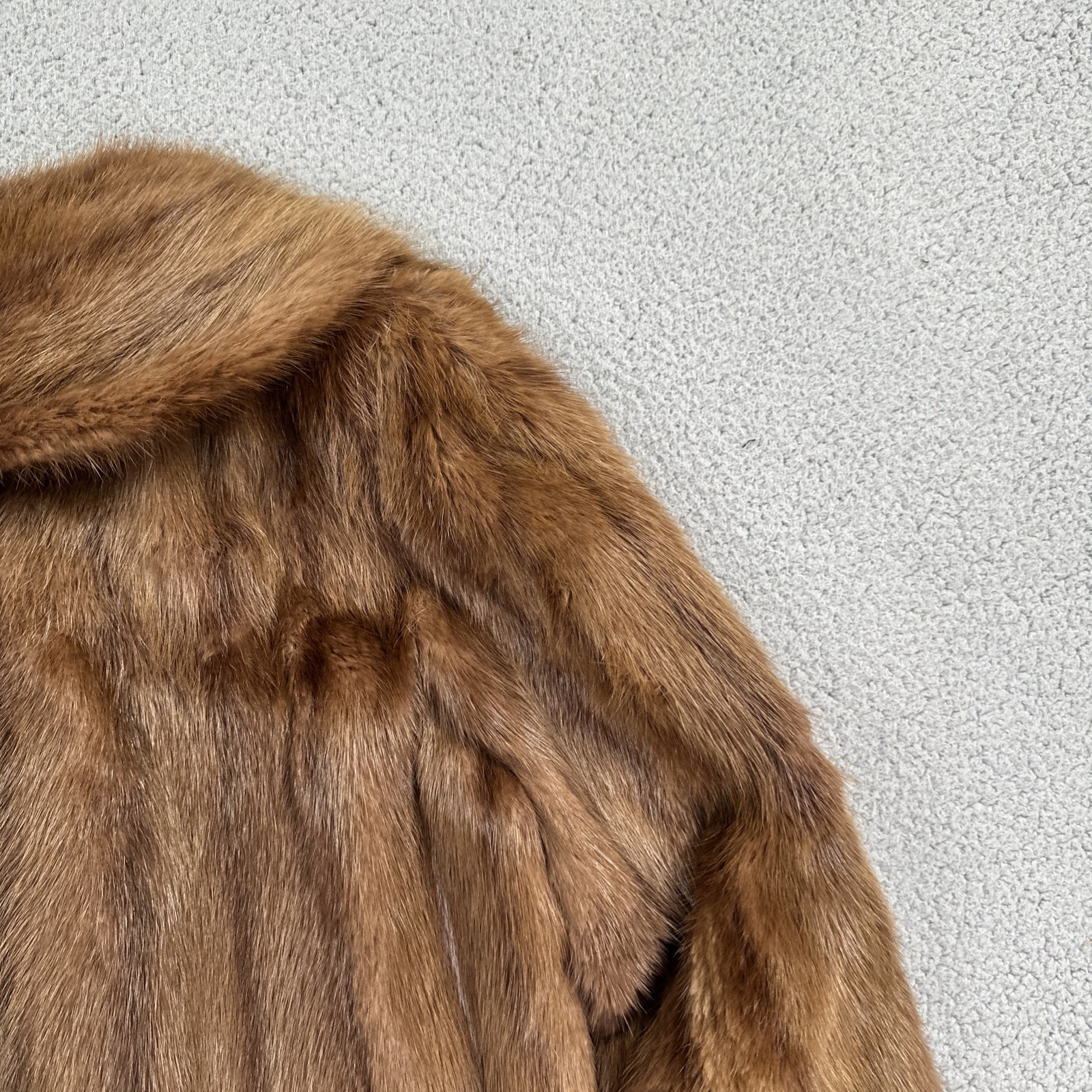 VTG 60s Furs by Conson Mink Stroller Coat Toronto & Sarnia Lined Inner Pocket