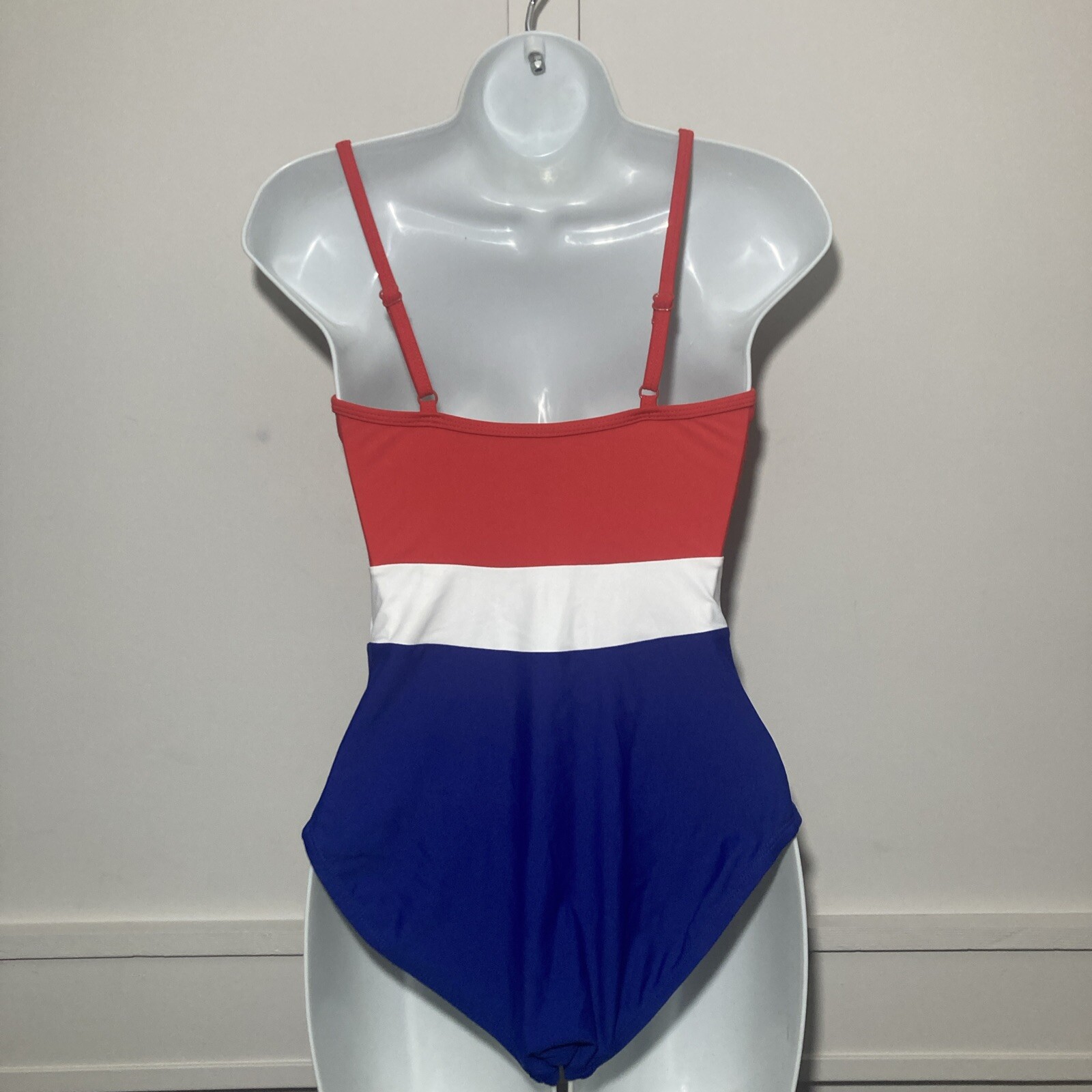 Vintage 1980s Catalina Wonder Woman One Piece Bathing Suit Size Small 4 6