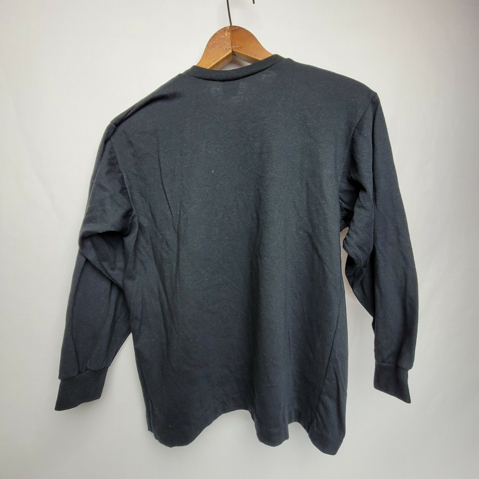 Vtg 90s Wild Thing L Crop Top JC Penny Made In USA Neon Long Sleeve Streetwear