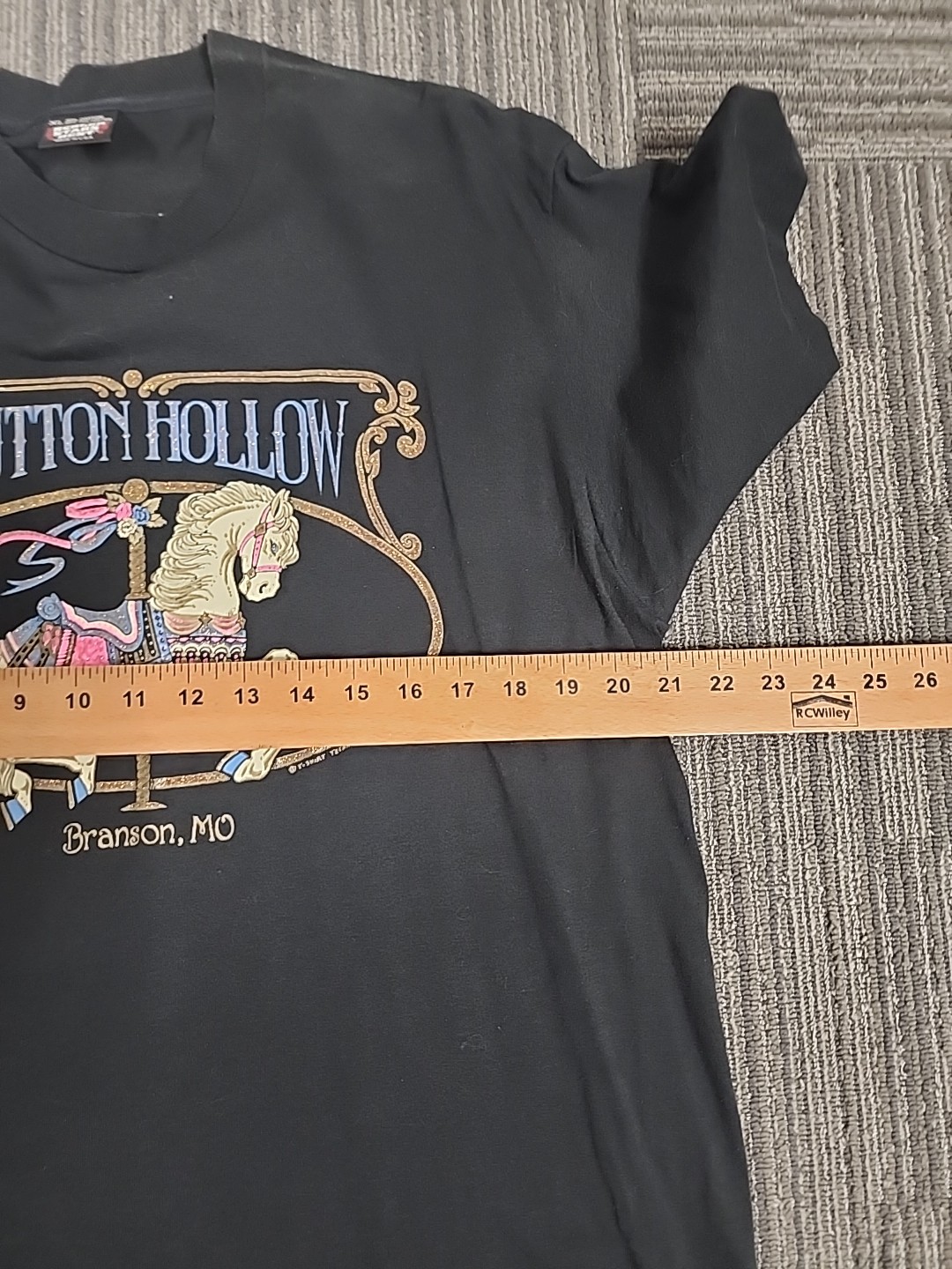Vintage Screen Star Best Xl T Shirt. Branson MO. Mutton Hollow. Made In USA