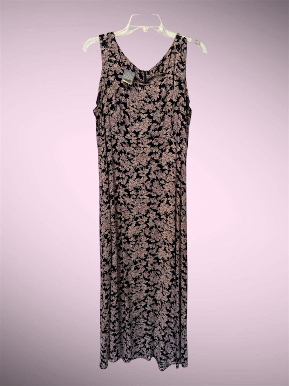 Vintage 90’s Y2K Rabbit Rabbit Rabbit 2 Pc Floral Maxi Dress & PINK Cardigan 14