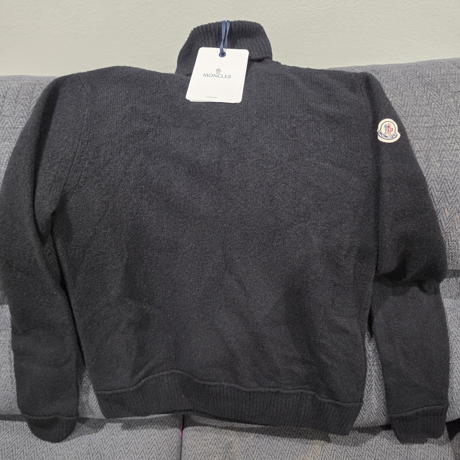 Moncler CICLISTA TRICOT Wool Sweater – DUTY XL Authentic New