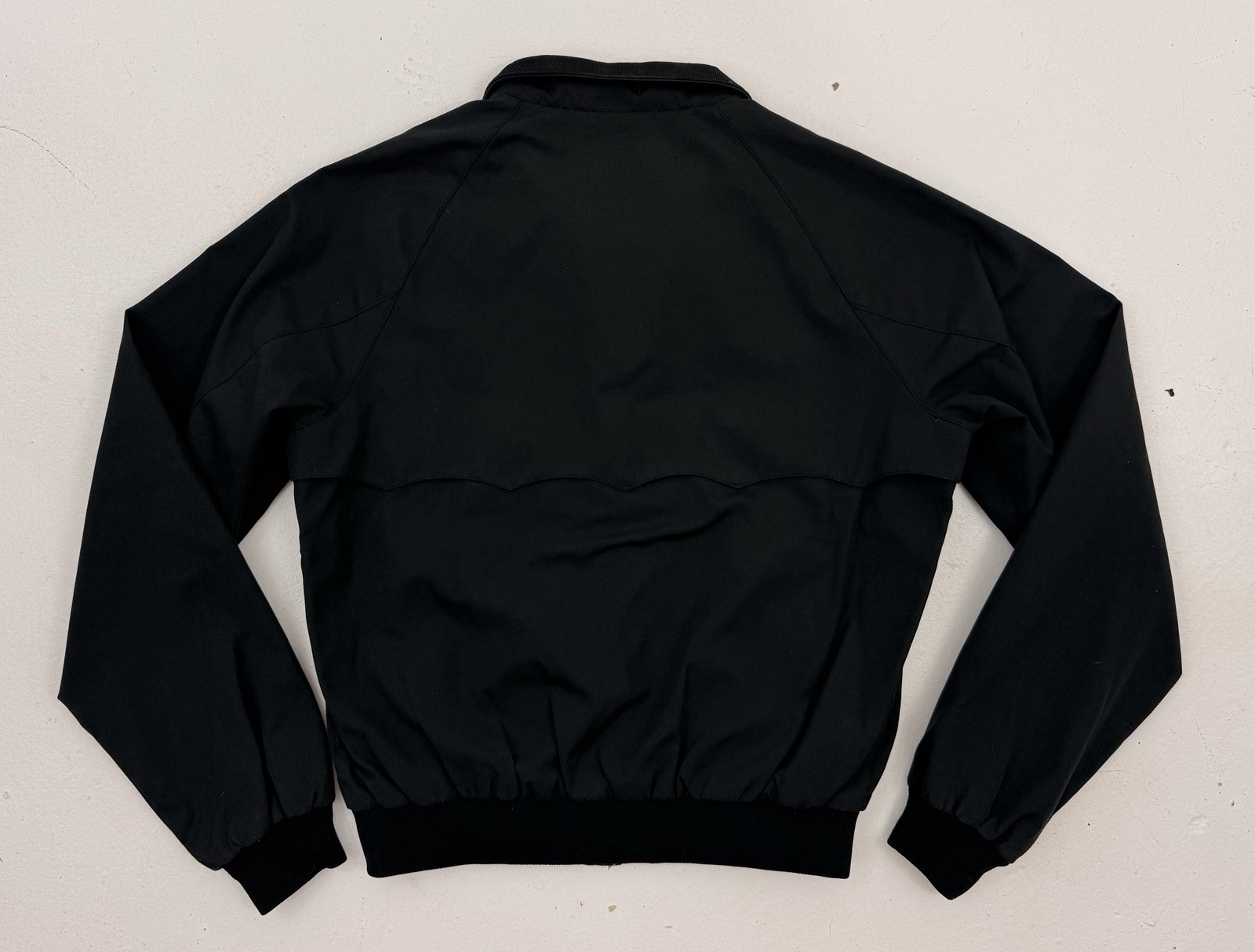 Vintage Baracuta Van Heusen Harrington Jacket Women’s L Black Bomber G9 EUC