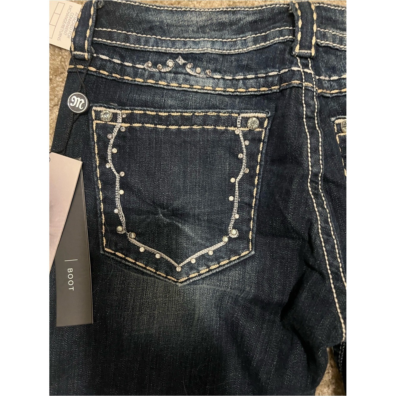 Miss Me jeans Y2k low rise boot cut NWT RARE size 31