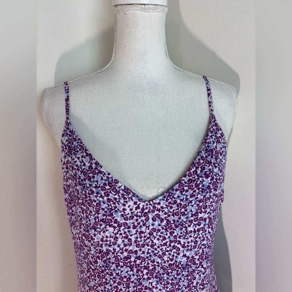 Reformation Marlowe Sleeveless V-Neck Violette – Dress Size Small