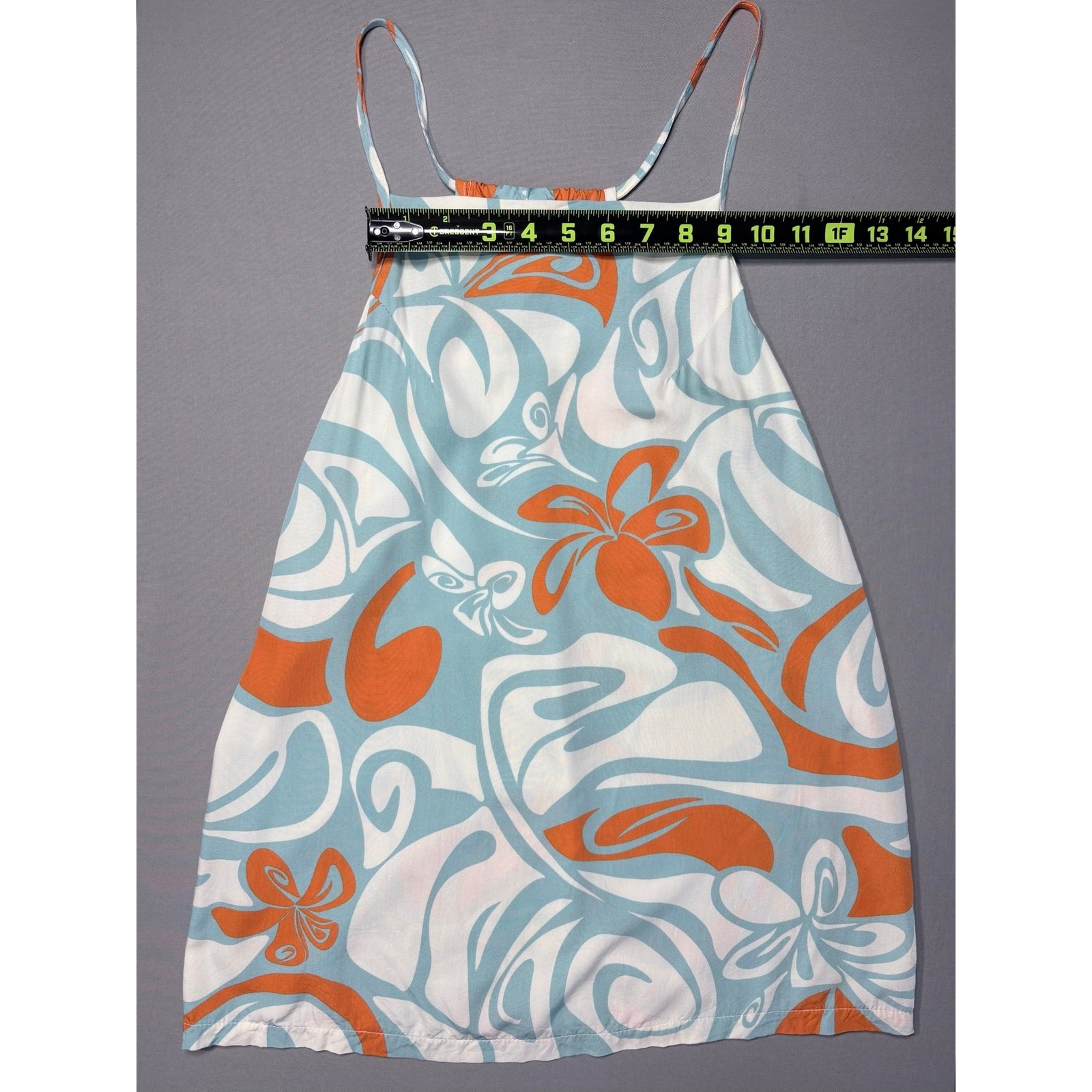Vintage Local Design Made In Hawaii Funky Retro Racer Back Flowy Top Women’s XS