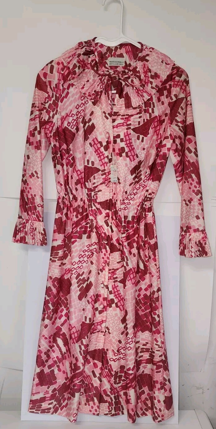 Vintage 60s Dress Size 6 Shannon Rodgers For Jerry Silverman Made In The U.S.A.
