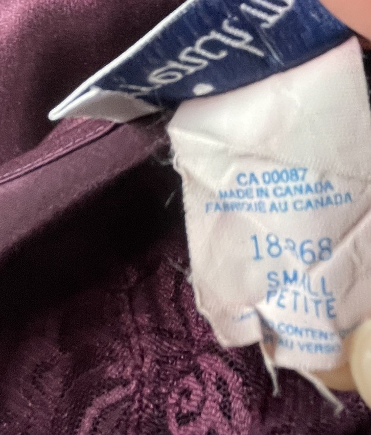 Vintage Burgundy Wine Satin Romper Slip TEDDY Lingerie Lace Snap Crotch Sz Sm