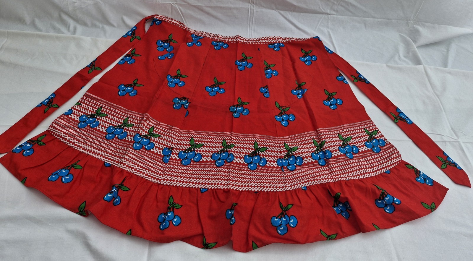 6 x Vintage Half Aprons Bundle | 60s 70s | Cotton Floral Retro