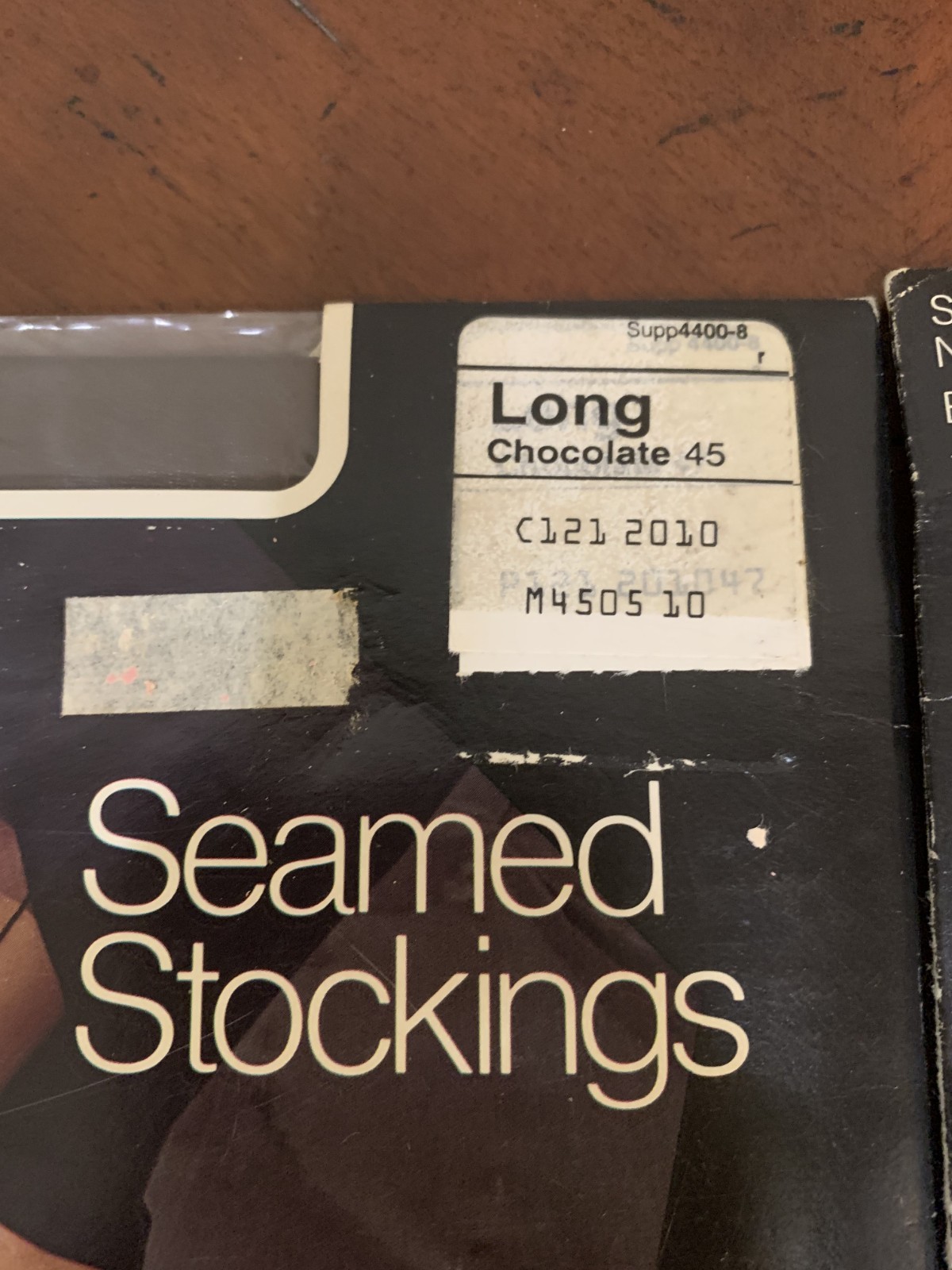 Vintage JC Penney Seamed Nylon Stockings Extra Sheer Shadow Heel Size L Lot of 3