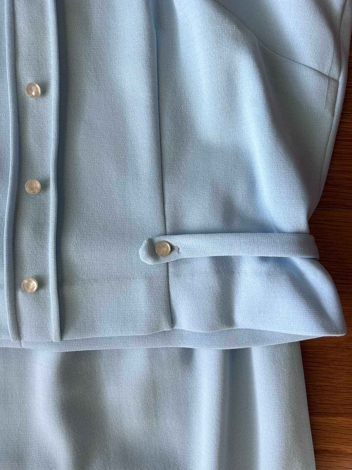 VTG Polyester/ Double Knit 3 Piece Womens Skirt & Jacket Set. S/M Stoner Square