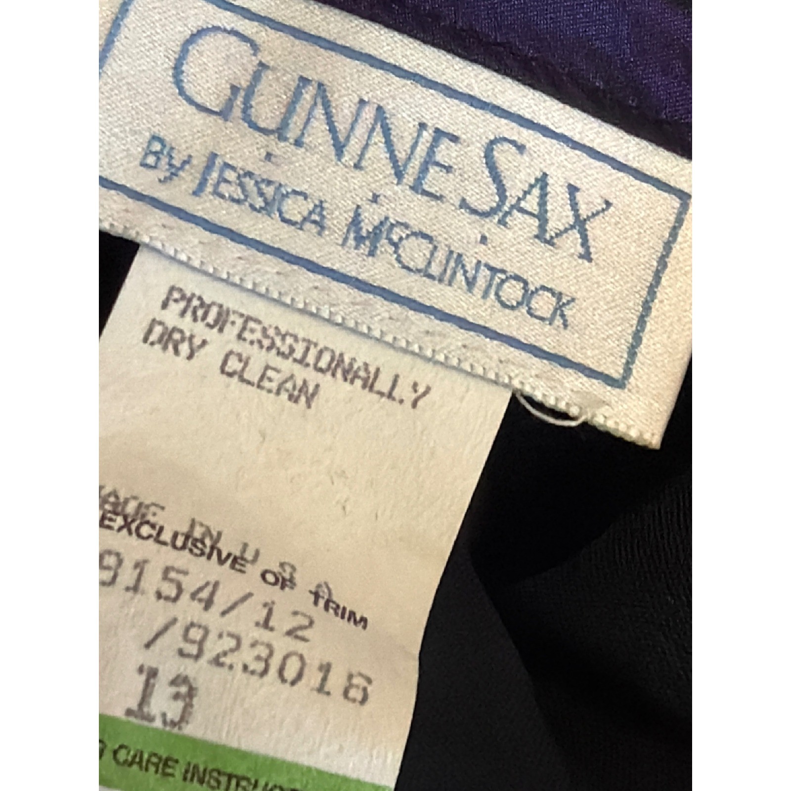 Vintage 80’s 90’s Gunne Sax Dress Velvet Taffeta 80s Prom Goth Glam Whimsigoth