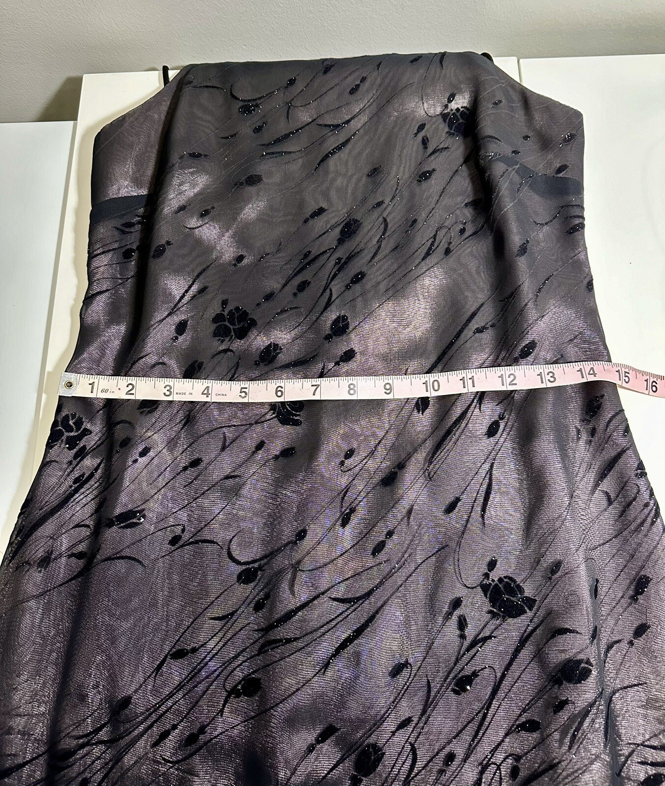 VTG Y2K Arianna By Rachel Kaye Black Mesh Overlay Whimsigoth Dress Sz 4