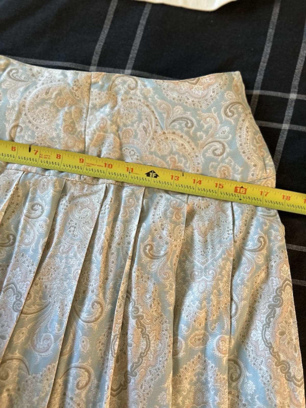 Vintage Scott McClintock 2 pc Set Skirt Top Soft Cream Spring Cottage Core Chic