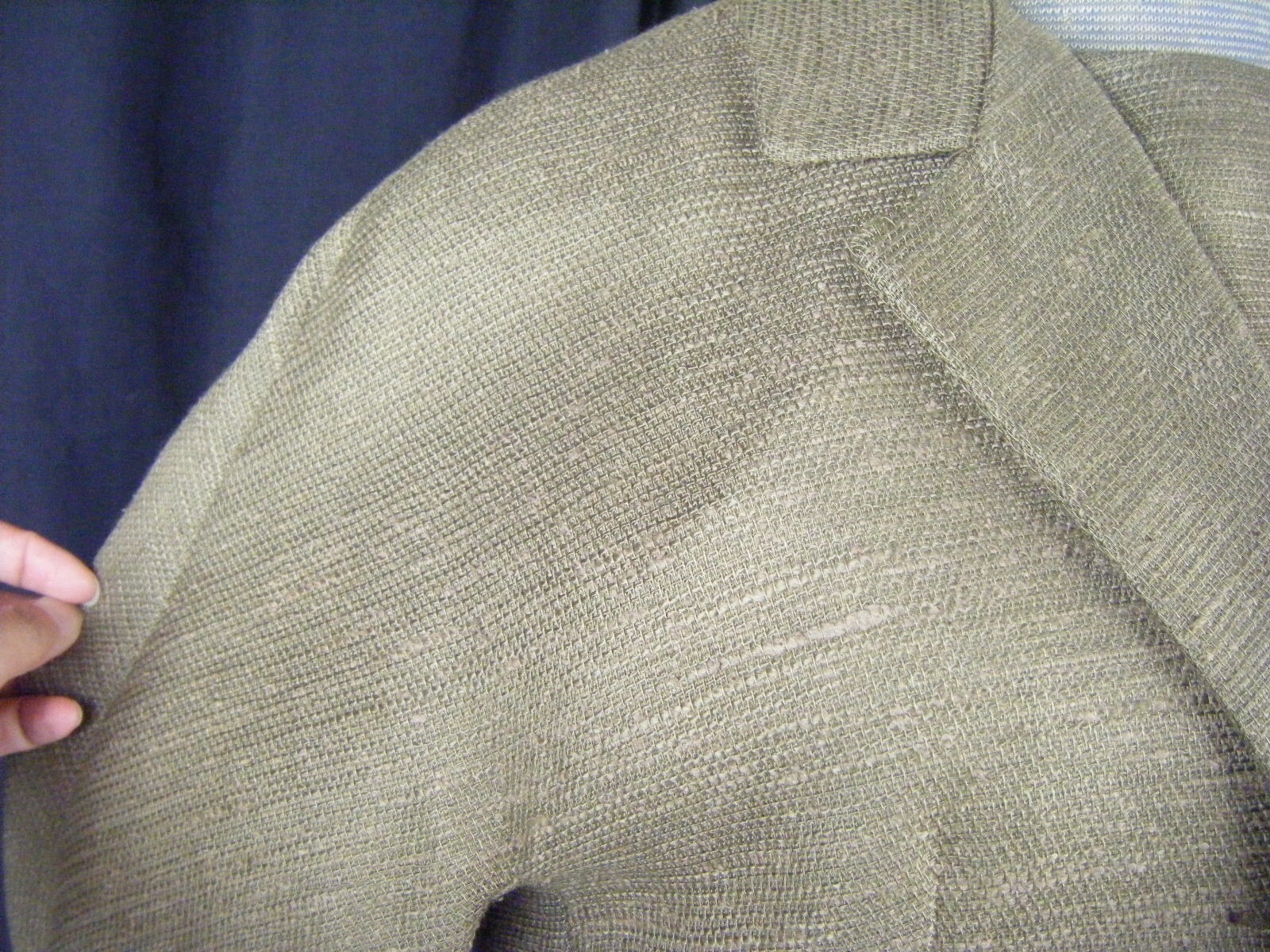 NEUSTETERS Vtg 60s Olive Brown Fine Woven Knit Top & Jacket-Bust 36/XS-S