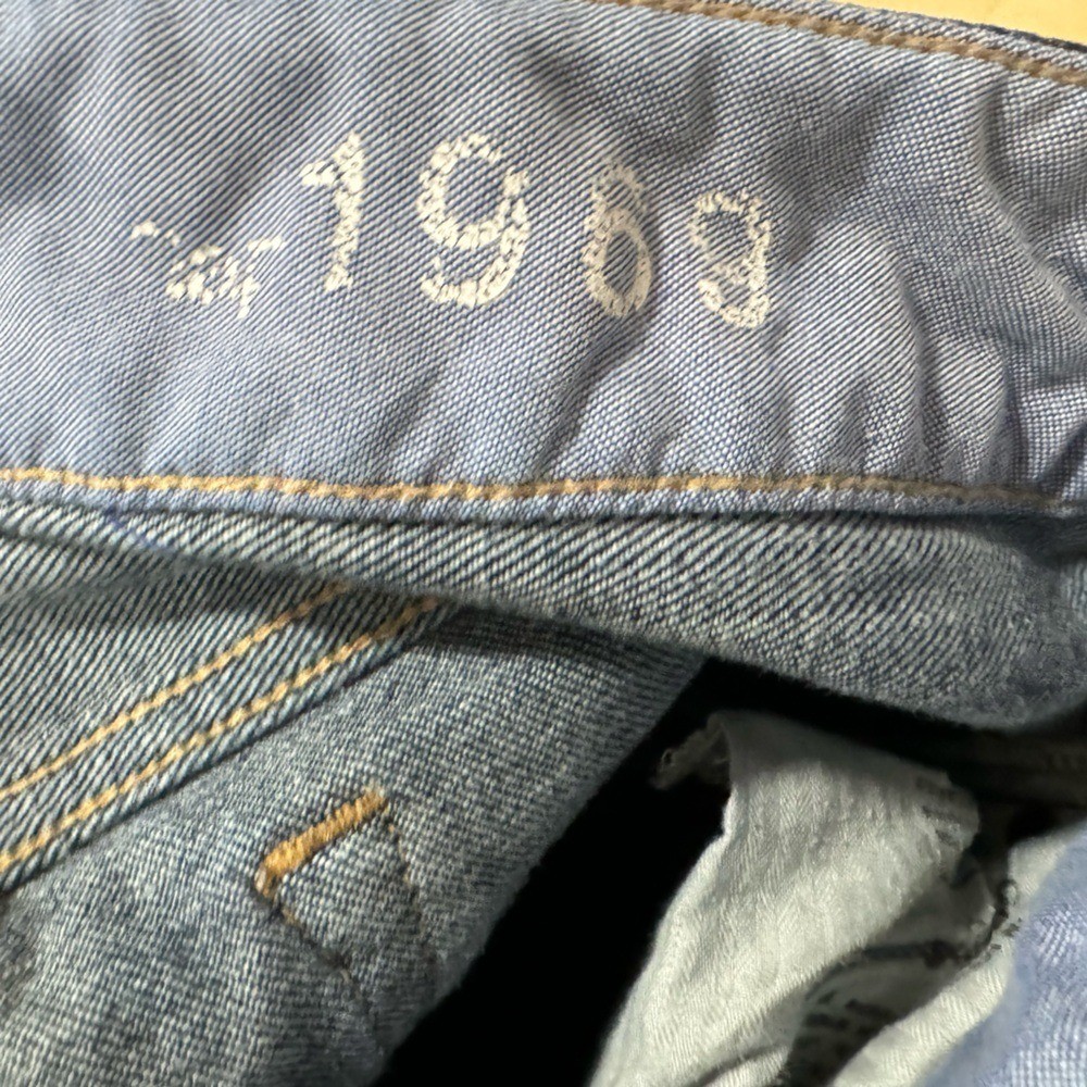 Gap 1969 Perfect Boot Denim Shorts size 27/4L