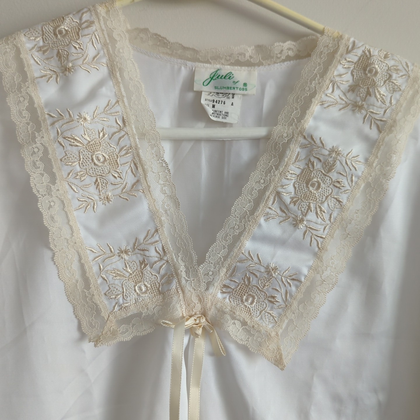 Vintage Julie of Slumbertogs Nightgown Size M Gown Made In USA Union Tag-lp