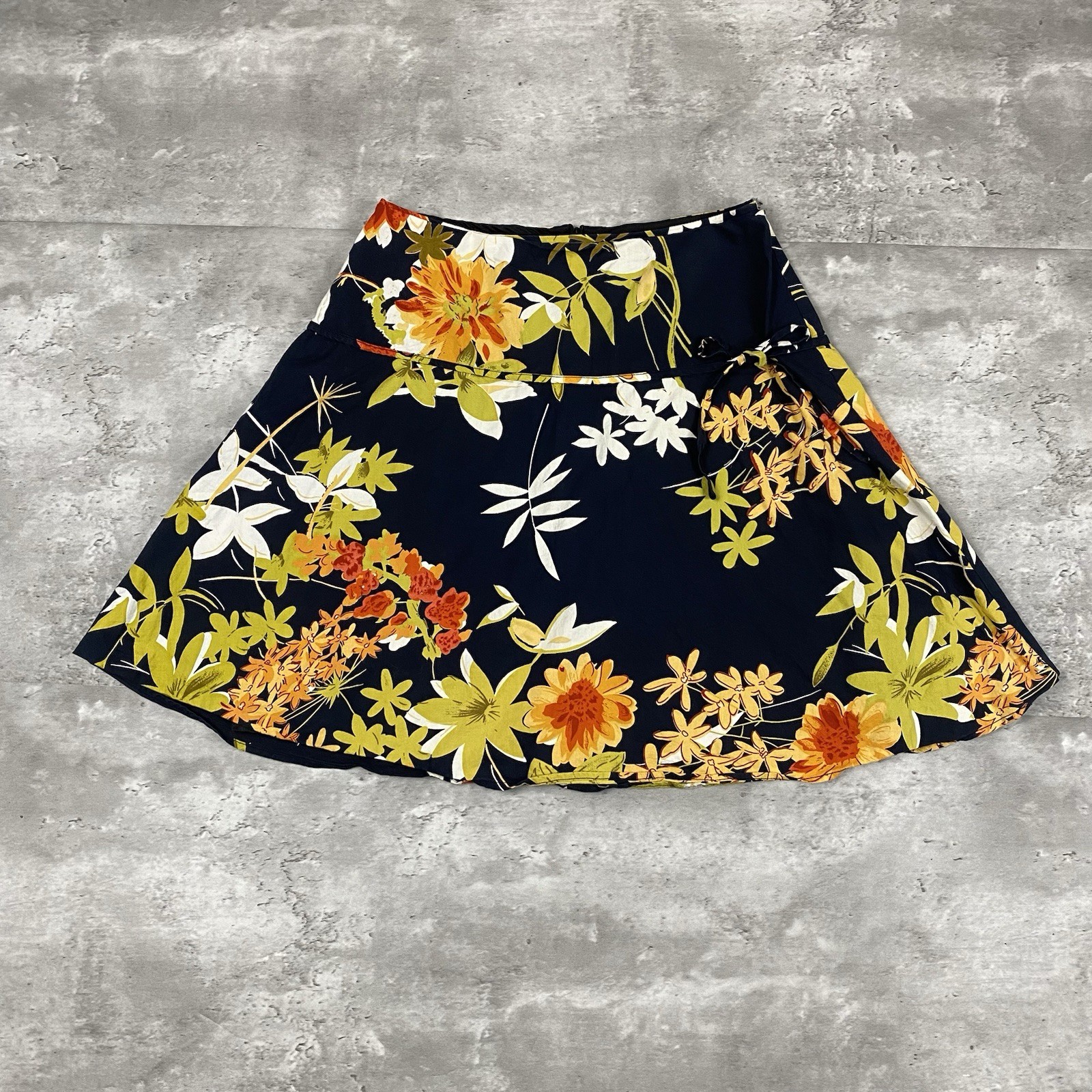 vintage MIX NOUVEAU A line skirt y2k 2000s floral flowers
