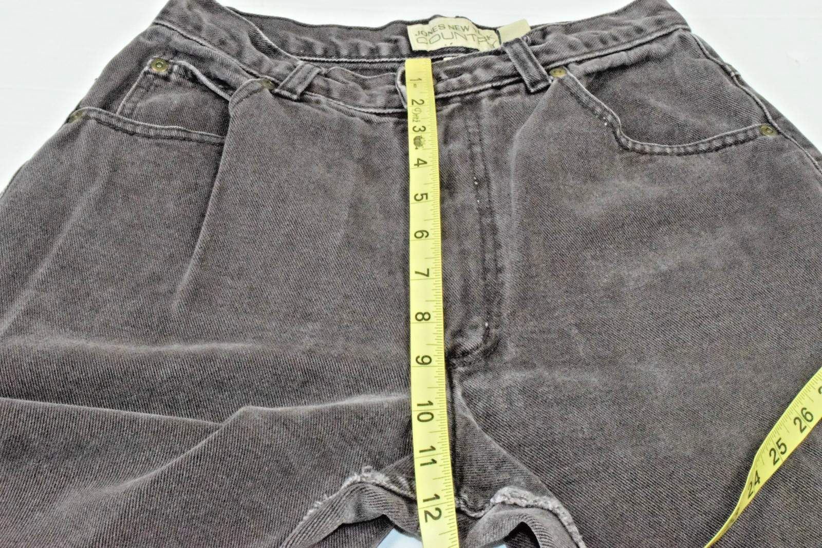 Vintage Jeans Jones New York Country Size 8 80s Cocoa Brown Made USA
