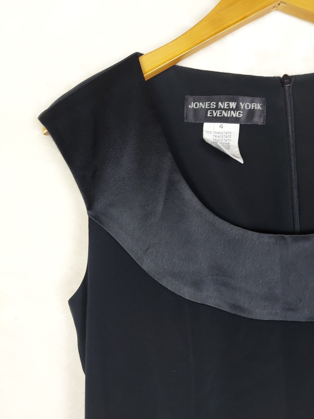 VTG 80/90s Jones NY Evening Cocktail Gown 4 Maxi Elegant Holidays Minimalist