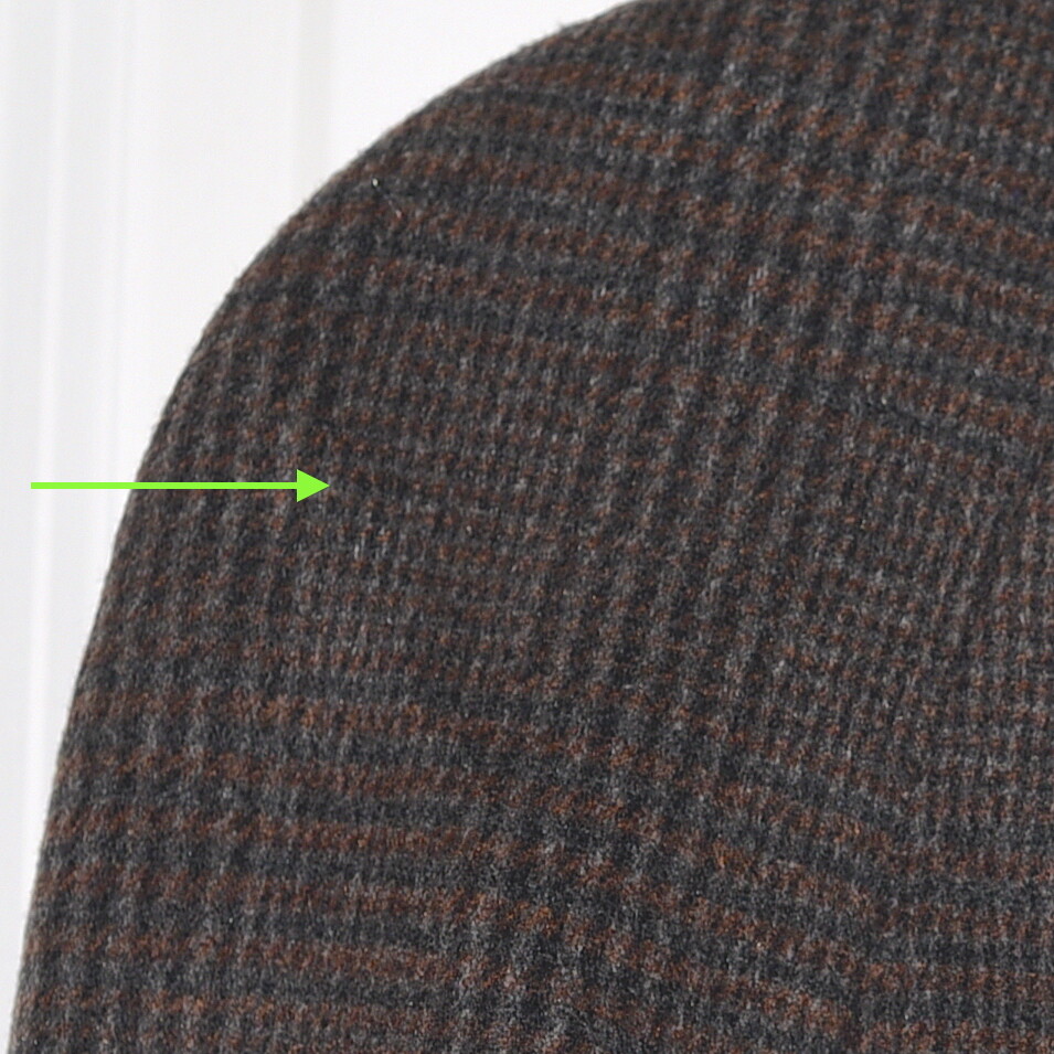Albert Nipon Vintage Wool & Cashmere Glen Plaid Coat