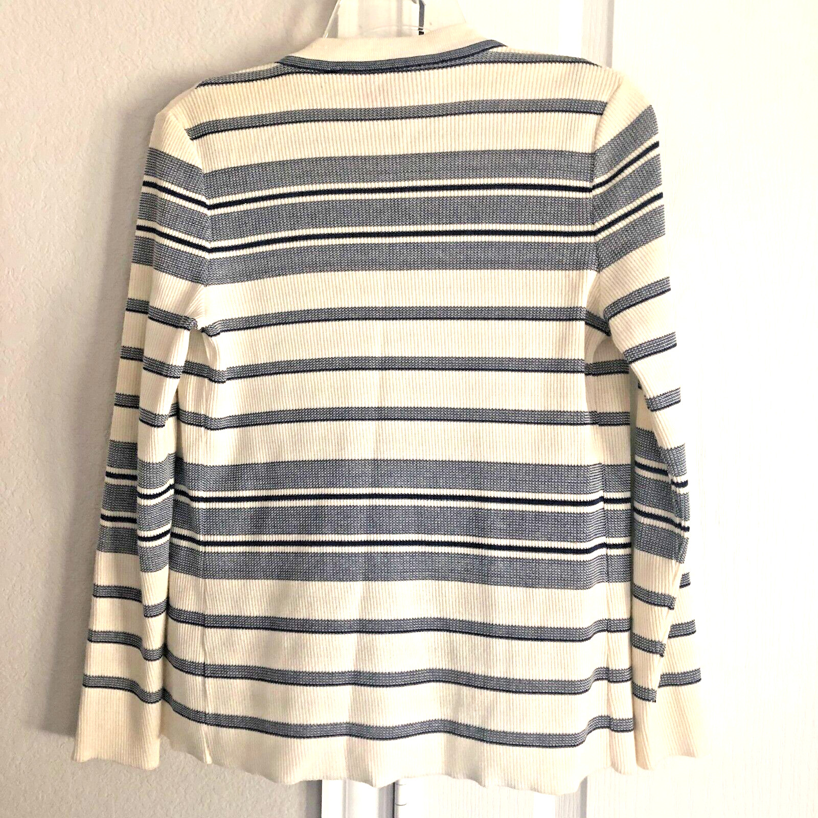 VTG Hadley Sweater Set 2pc Golf Breton Cardigan Sz 10 Country Club Quiet Luxury