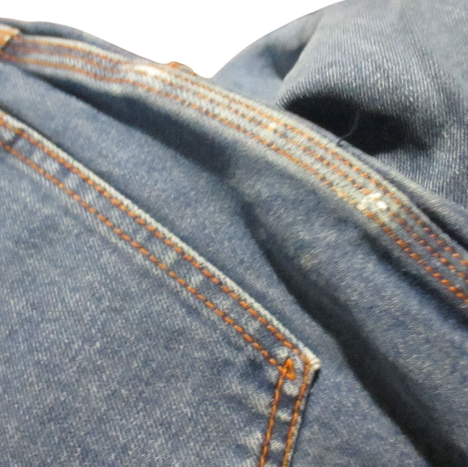 High Waist Raw Denim 9/10 True Vintage Jeans 25×28 1980’s Boho Hippy Brandon