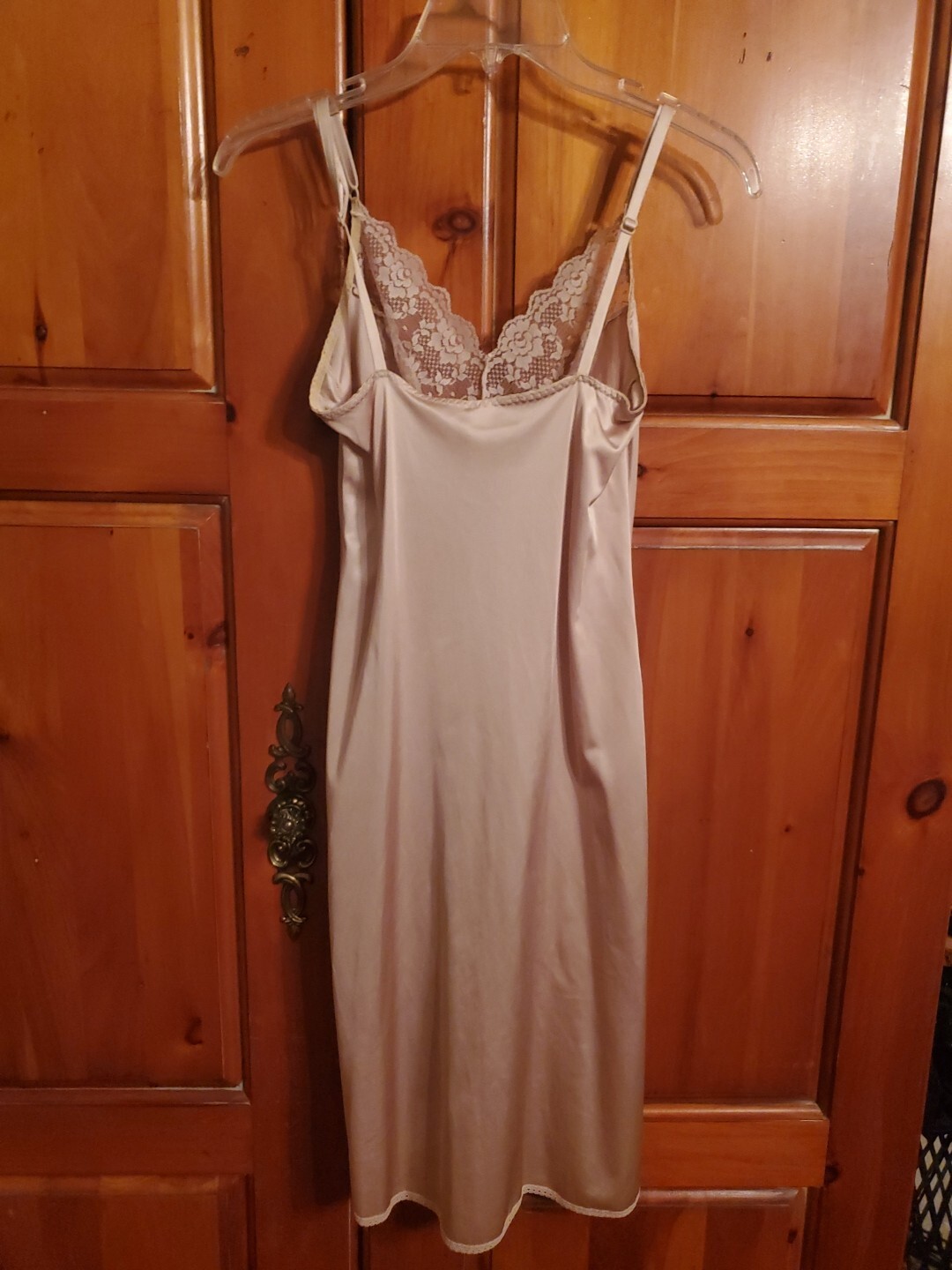 Vintage Full-Slip By Bestform Size 32 Beige