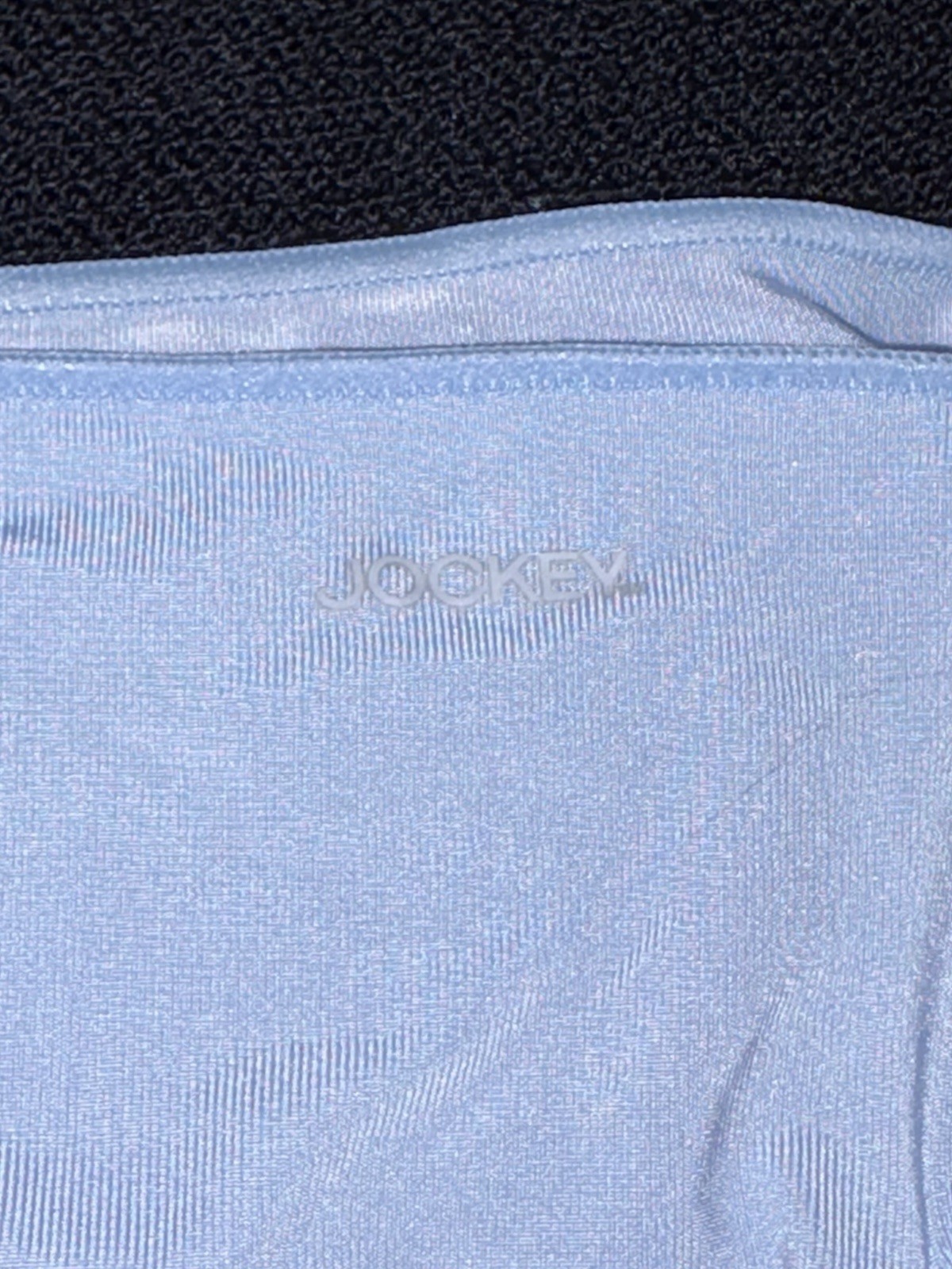 Jockey Y2K Panty Underwear Baby Blue 6 M Brief Hi-Cut Very Soft