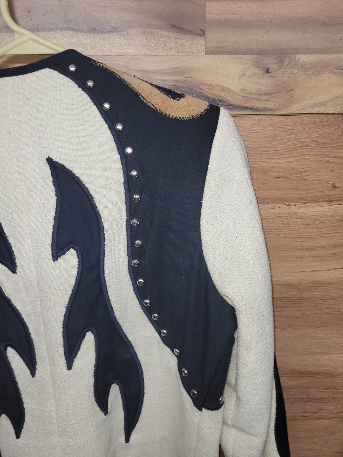 Vintage 90s Southwestern Ranchwear Jacket Womens S/M Santa Fe Studded Western