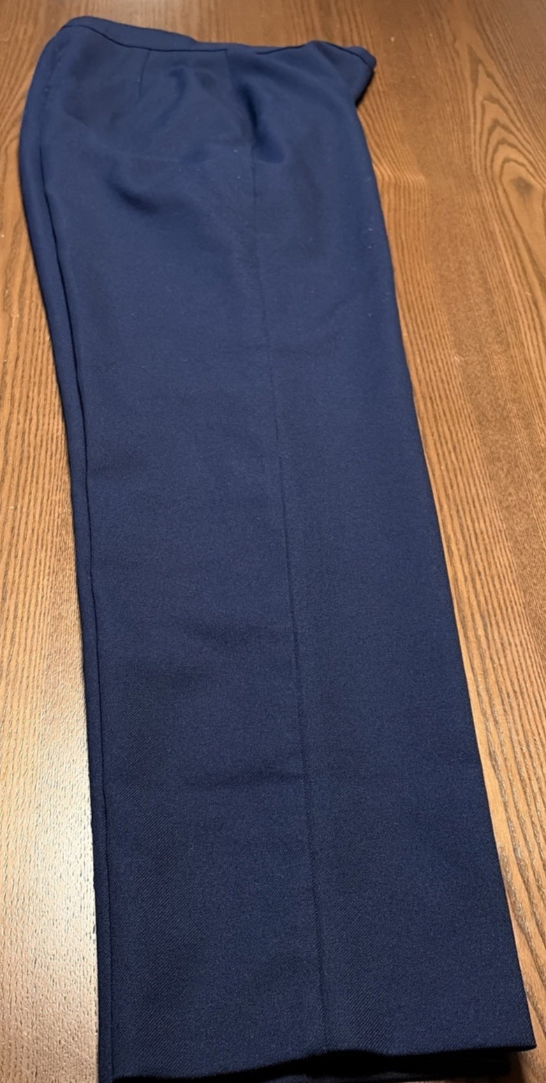 Levi’s Bend Over Vintage 1980’s Women’s Slacks Size 12 Dark Blue