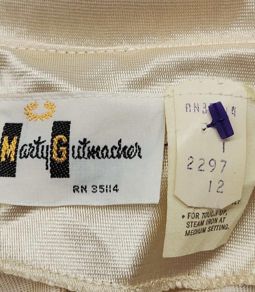 60’s~70’s Marty Gutmacher 3 Pc Set Dacron Polyester Pantsuit Sz 12 Vintage
