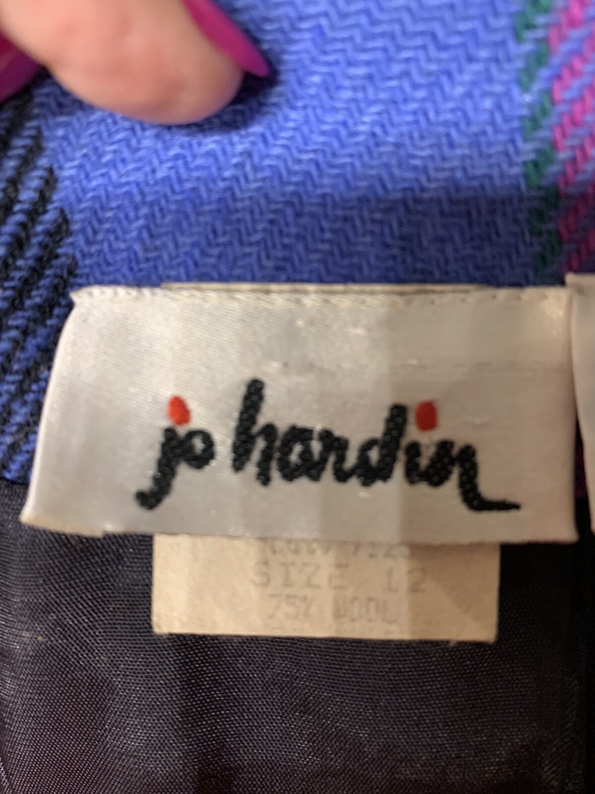 Jo Hardin Vintage Coat Size 12