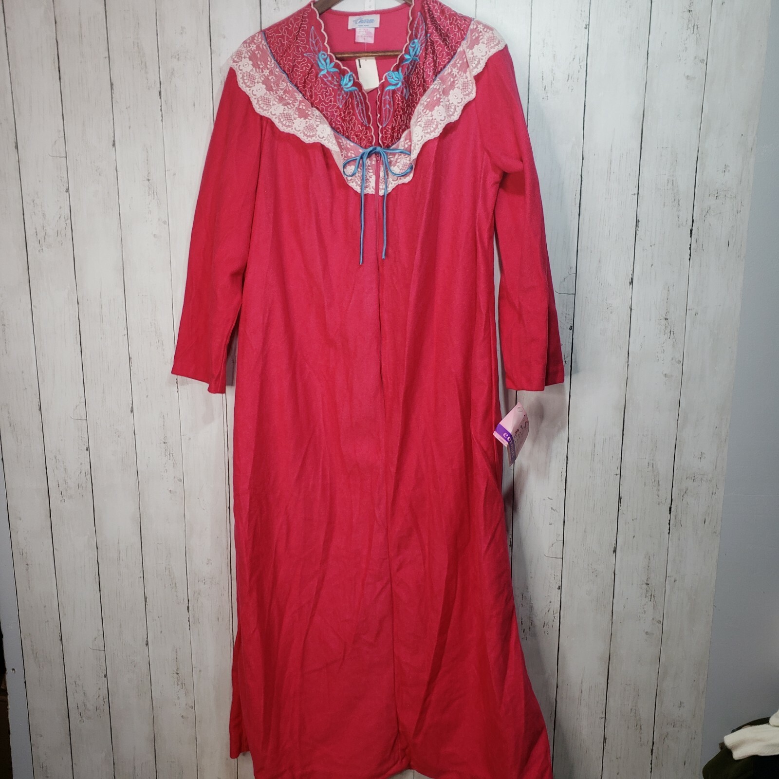 Vintage NWT Deadstock It’s A Charm Robe Housecoat Size Medium Cottagecore USA