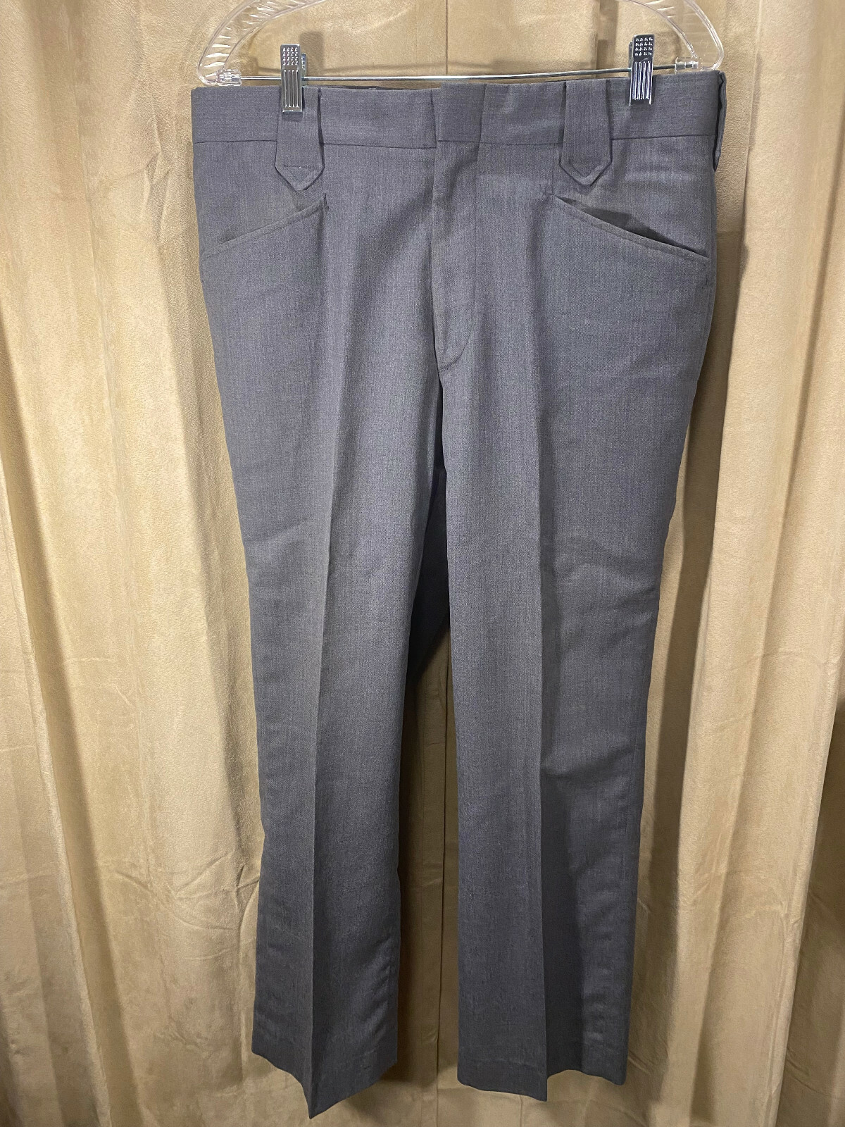 Womens Vintage 1970s pendleton Western Pants Size 34-28 Gray Wool