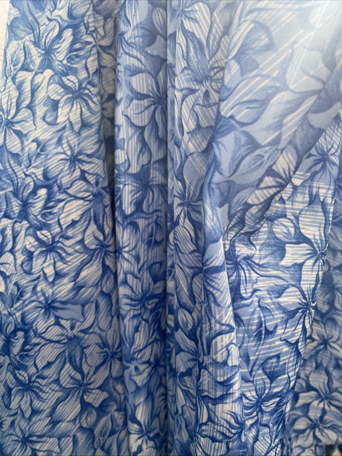 Haband For Her Dress Blue Floral Summer Daytime Dress