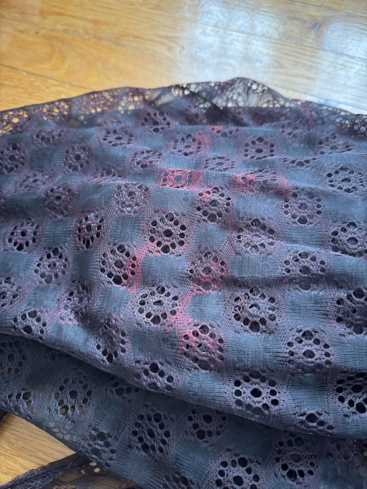Vintage 60s 70s Black Sheer Lace Maxi Slip Dress – Sexy Cut Out 1930s Style Xs