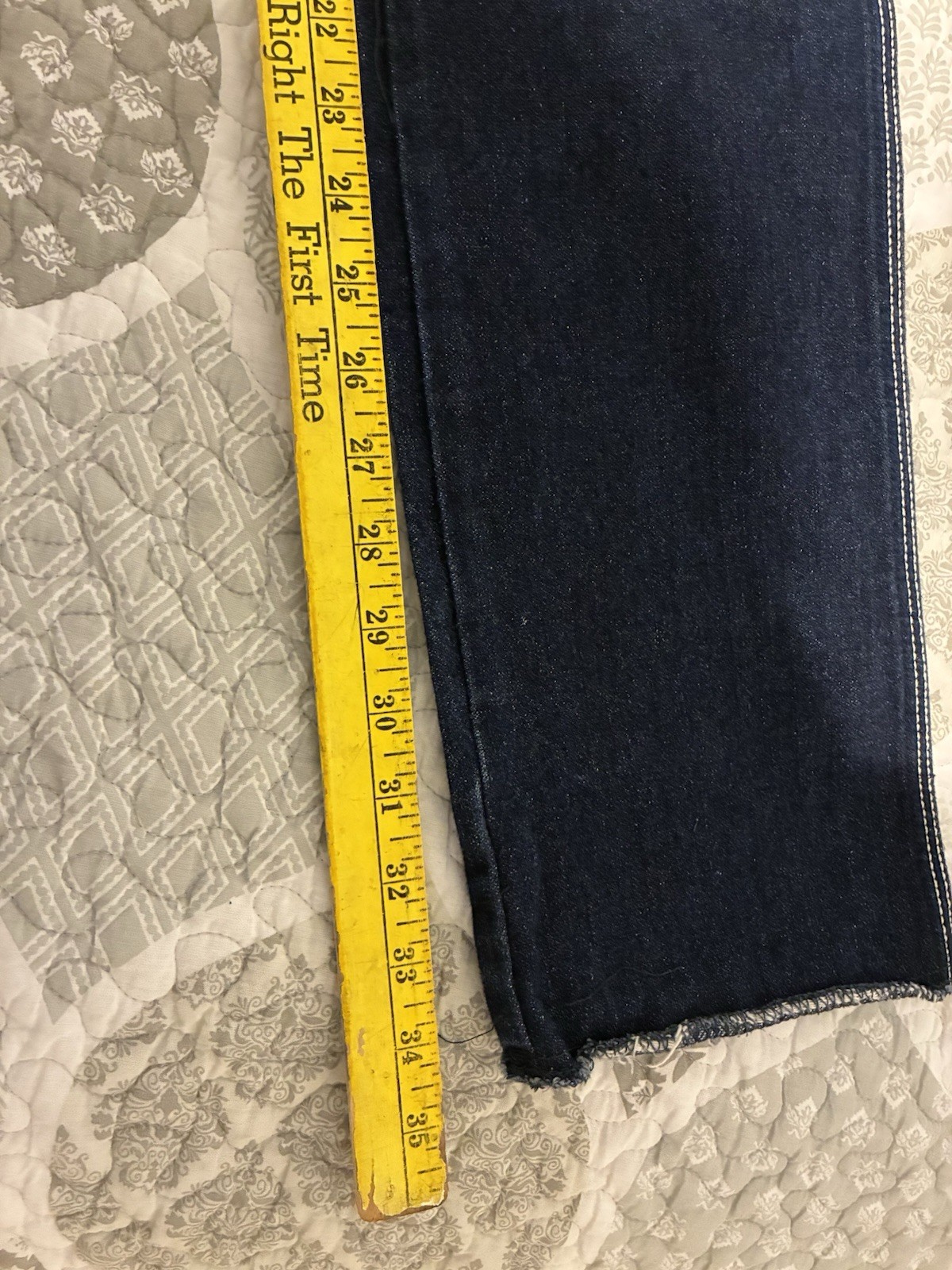 Vintage Jordache Dark Wash Jeans W/Horse Head Logo White Stitch Women’s Size 27