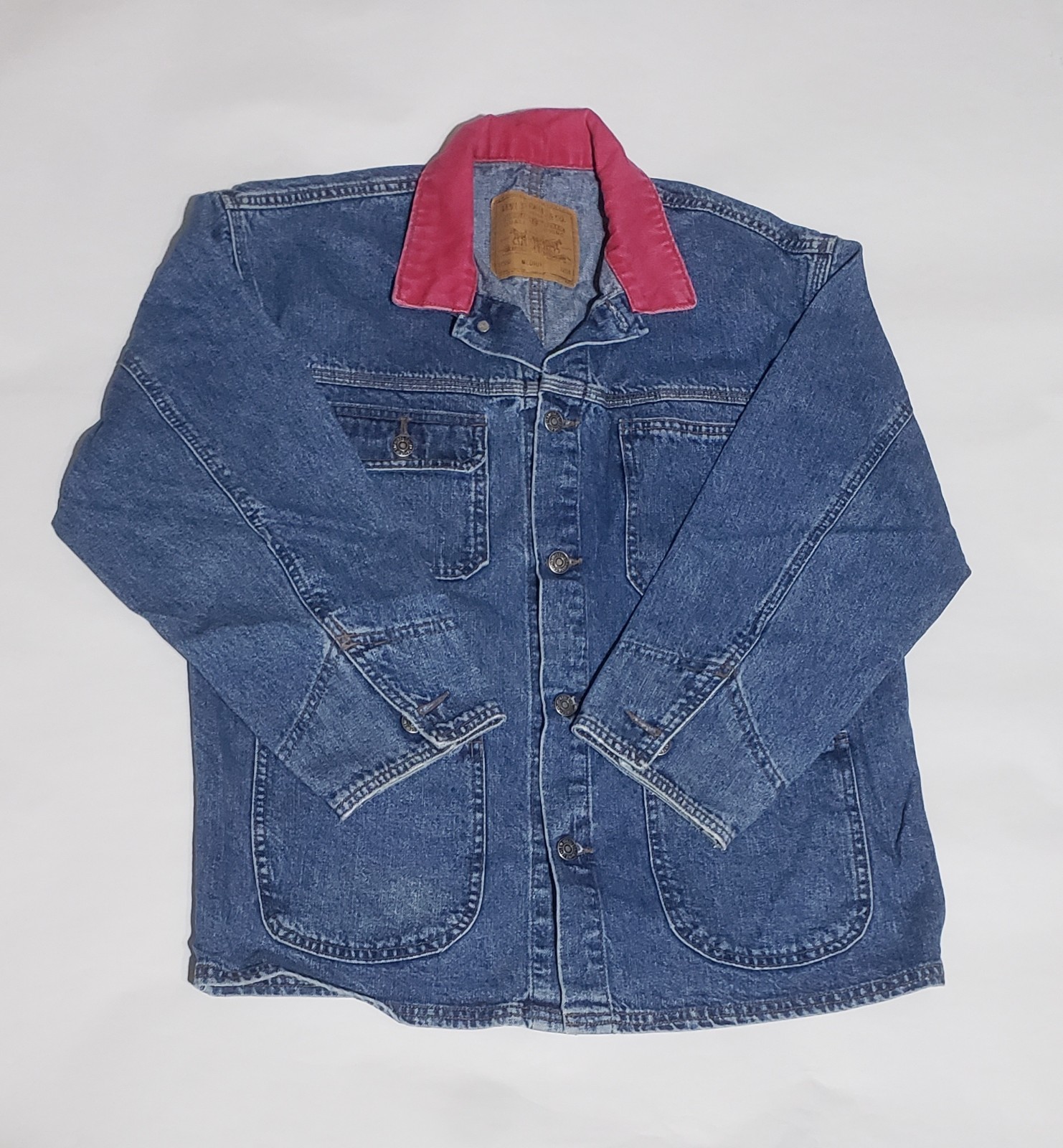 Vintage Levi Strauss Denim Women’s M (12/14) Barn Jacket SUPER👽RARE