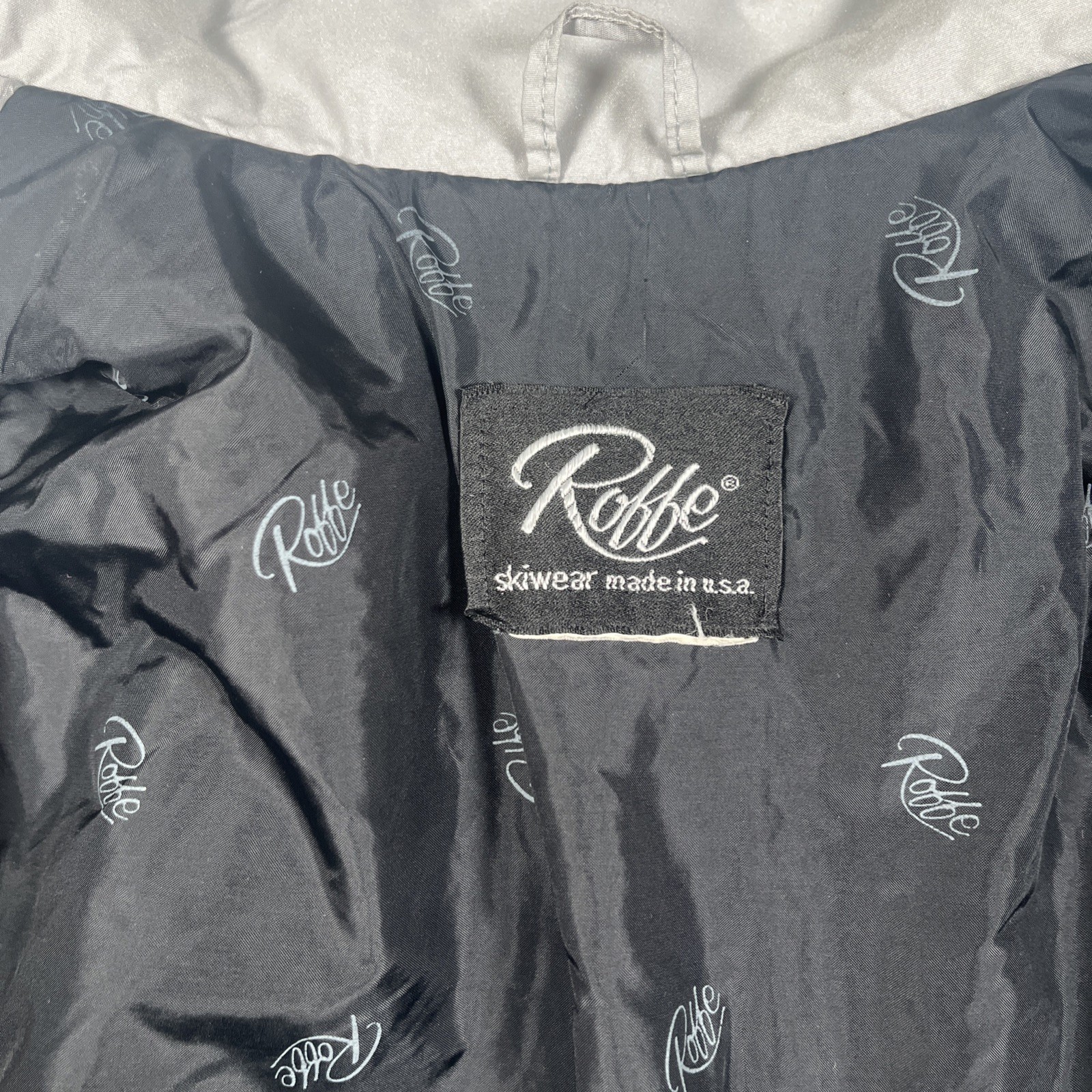 VTG Robbe Ski Wear Jacket Men M-L Full Zip/Snap/Pockets Thinsulate 90’s USA Made