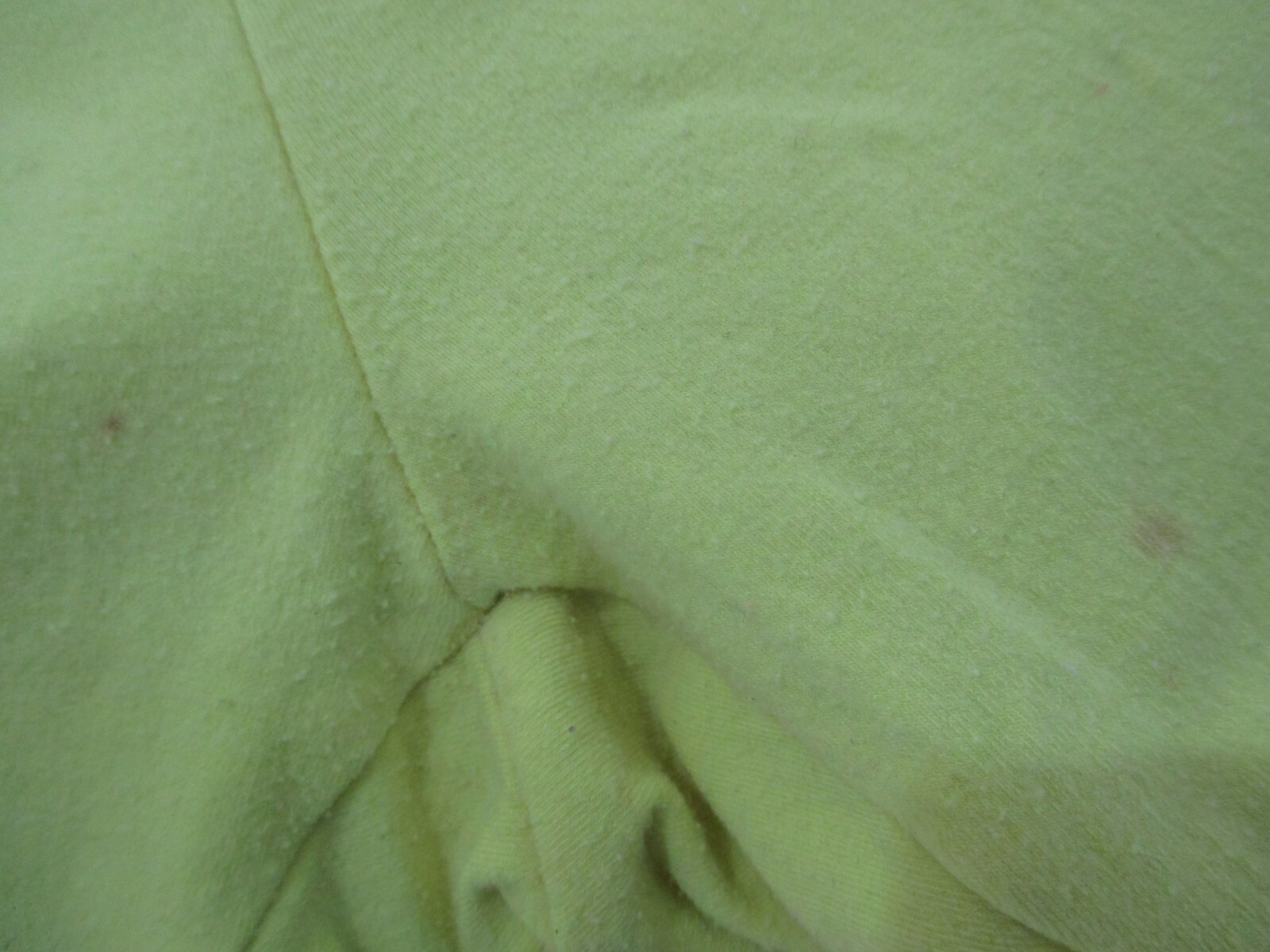 Vintage 80s Cherry Lane Flouro Yellow Bike Shorts with Zip Detail – Size M
