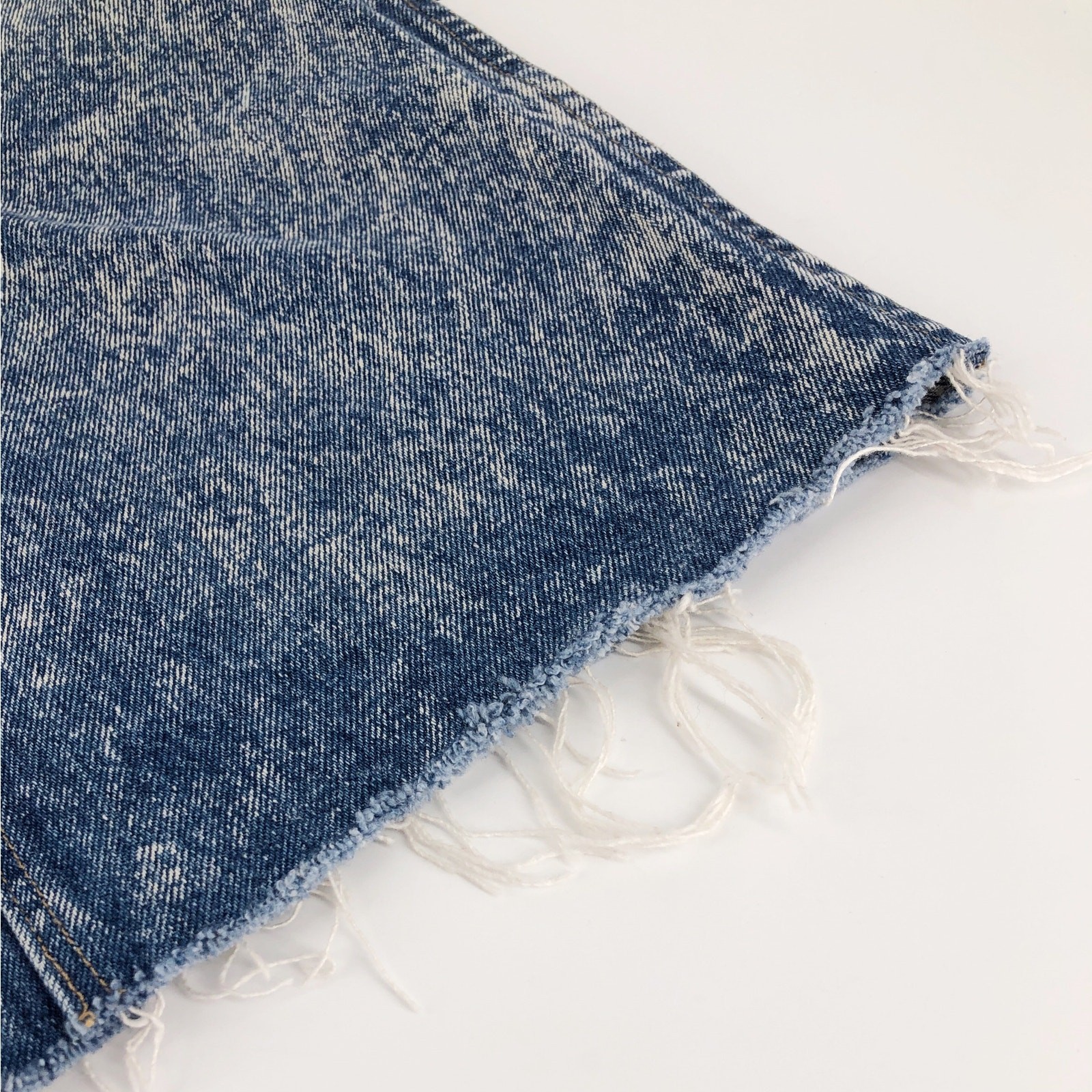 80s acid washed denim jean skirt Stefano International Sportswear 1980s vintage