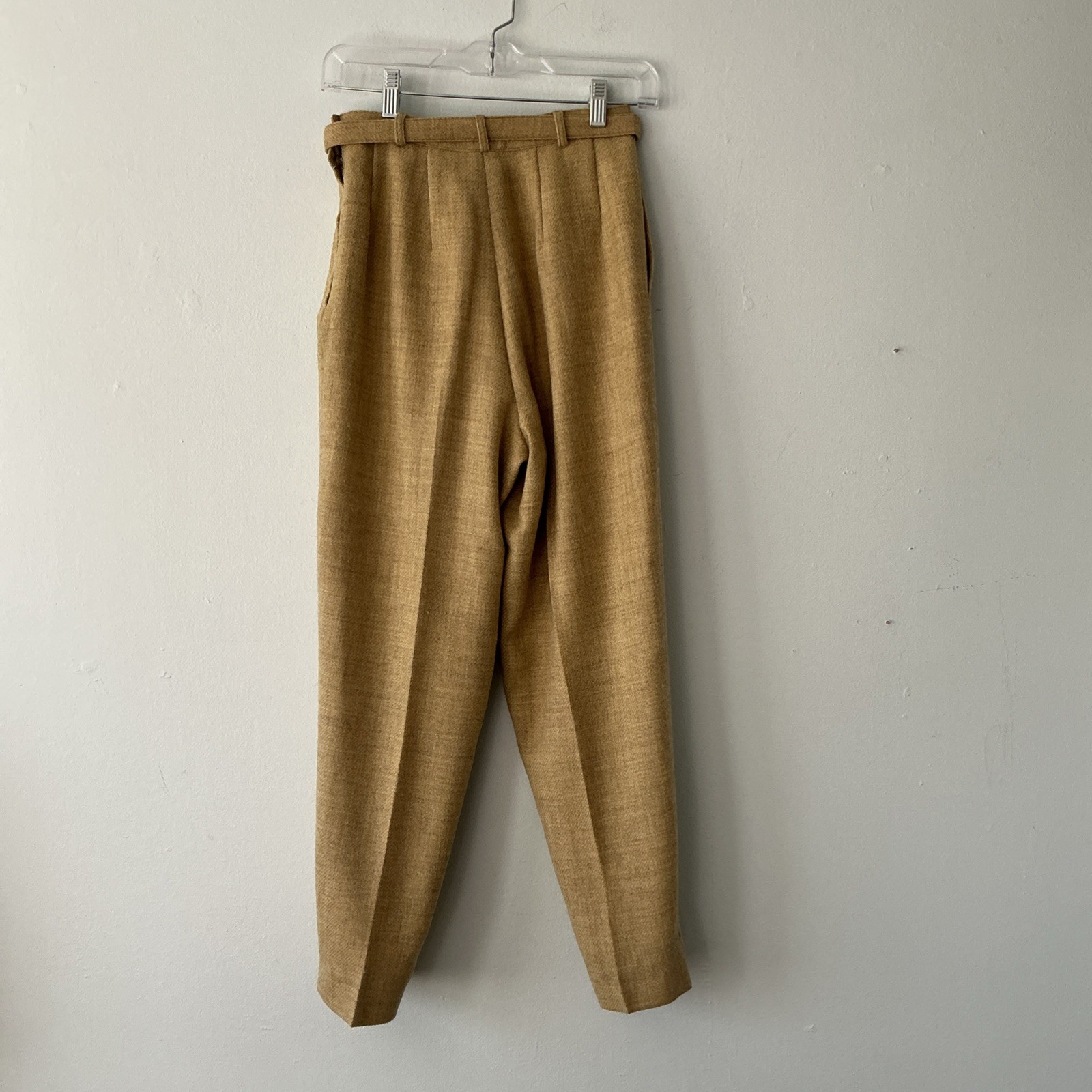 Vintage 1950s Joyce of Chicago Mid-Century Wool Vest & Trouser Set Original BELT
