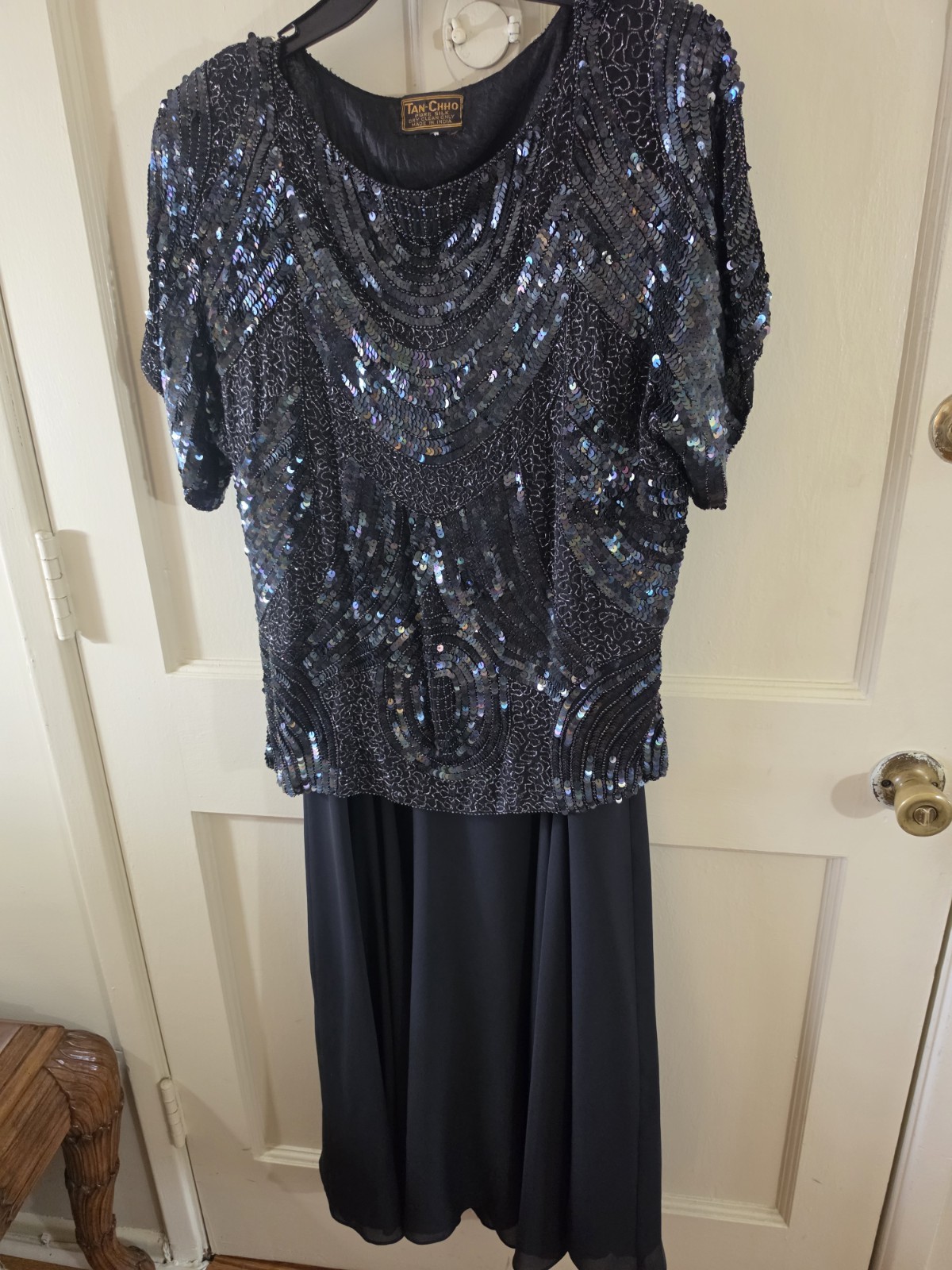 vintage cocktail dress 1980s