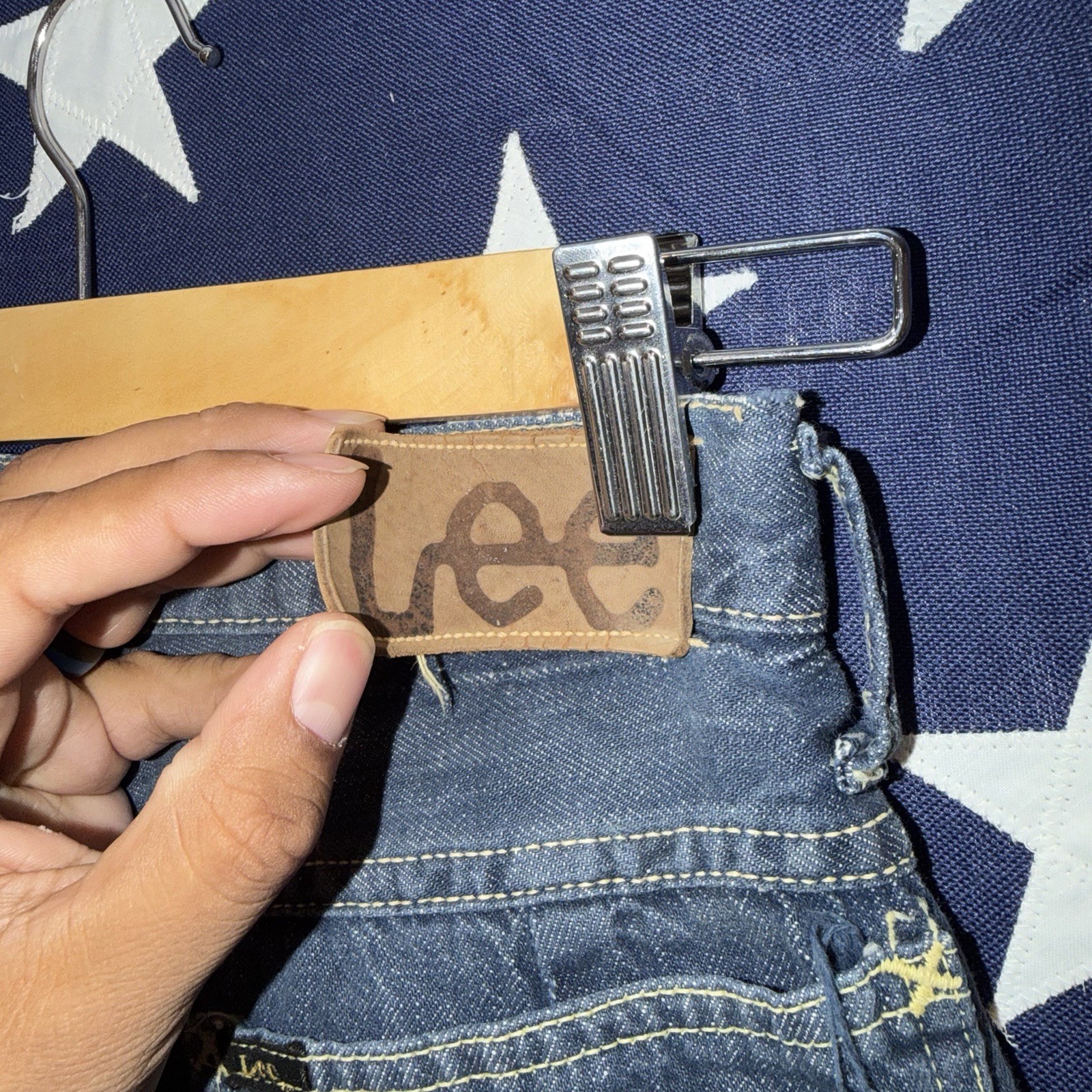 Vintage 50s/60s Lady Lee Riders Sanforized Jeans Size 25 x 22