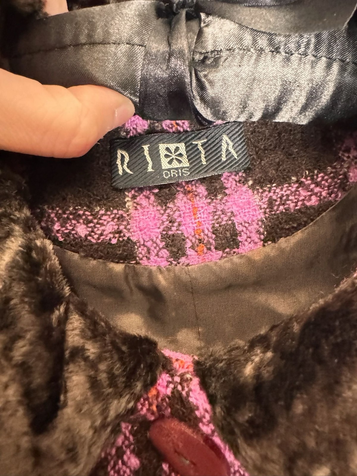 Ribta Oris Vintage Plaid Wool Blend Short Suit Set Size 9 : 90s, clueless